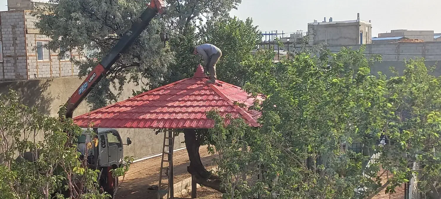 جوشکاری اسکلت وشیروانی|خدمات پیشه و مهارت|تبریز, |دیوار