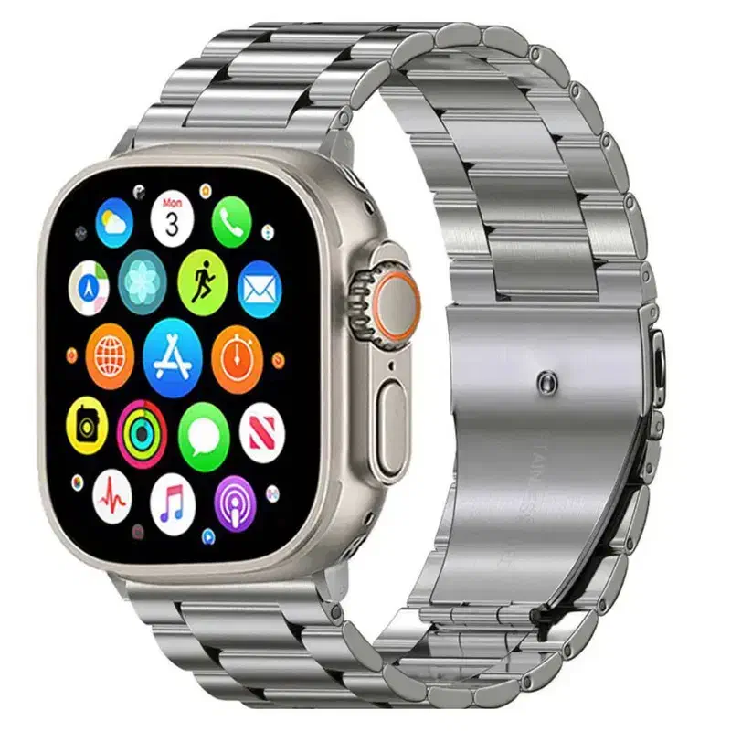 ساعت هوشمند ورنا W49 Ultra با بند فلزی و 7 بند اضا|ساعت|تهران, سعادتآباد|دیوار