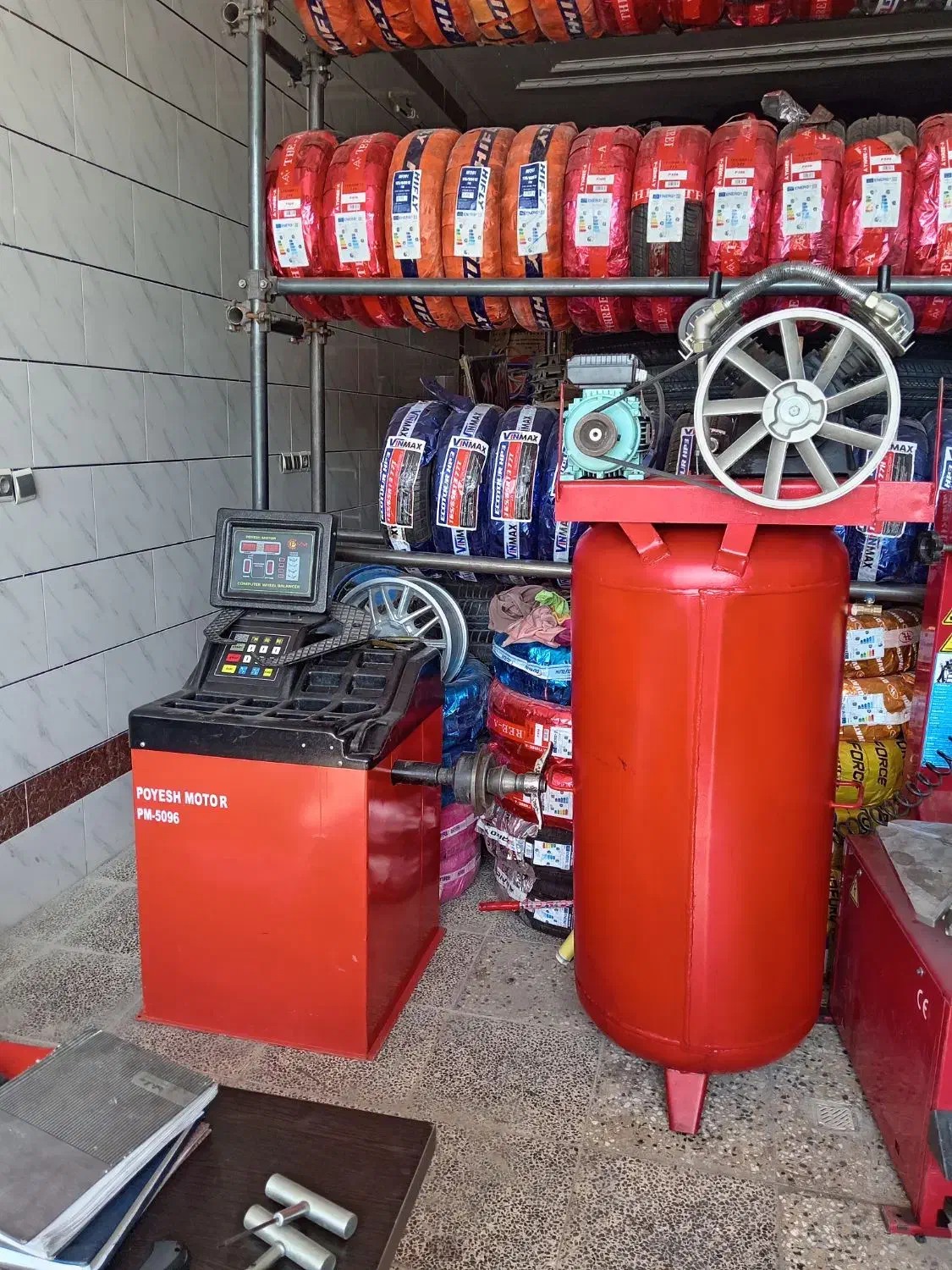 بالانس وپمپ باد درحدنو|ماشینآلات صنعتی|نجفآباد, صالح آباد|دیوار