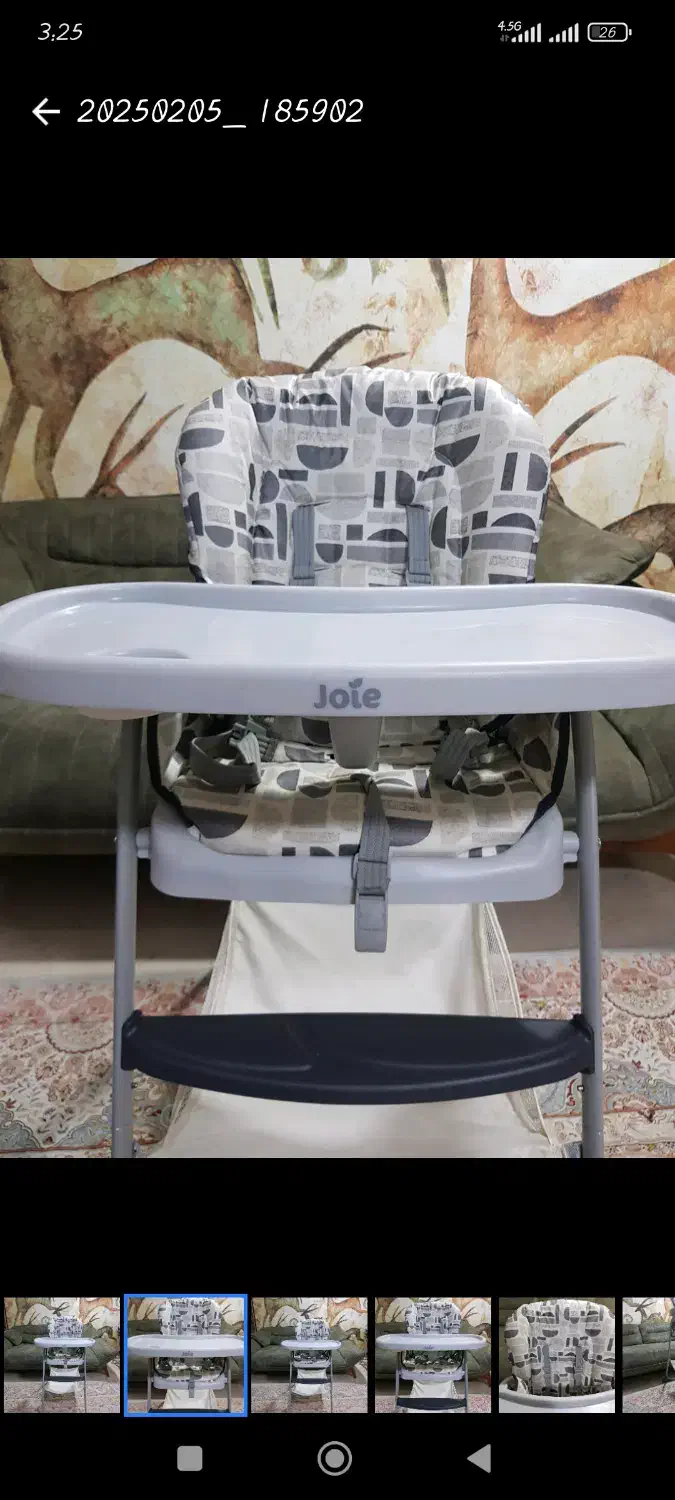 صندلی غذا برند معروف joei|میز و صندلی غذاخوری|تهران, قیطریه|دیوار