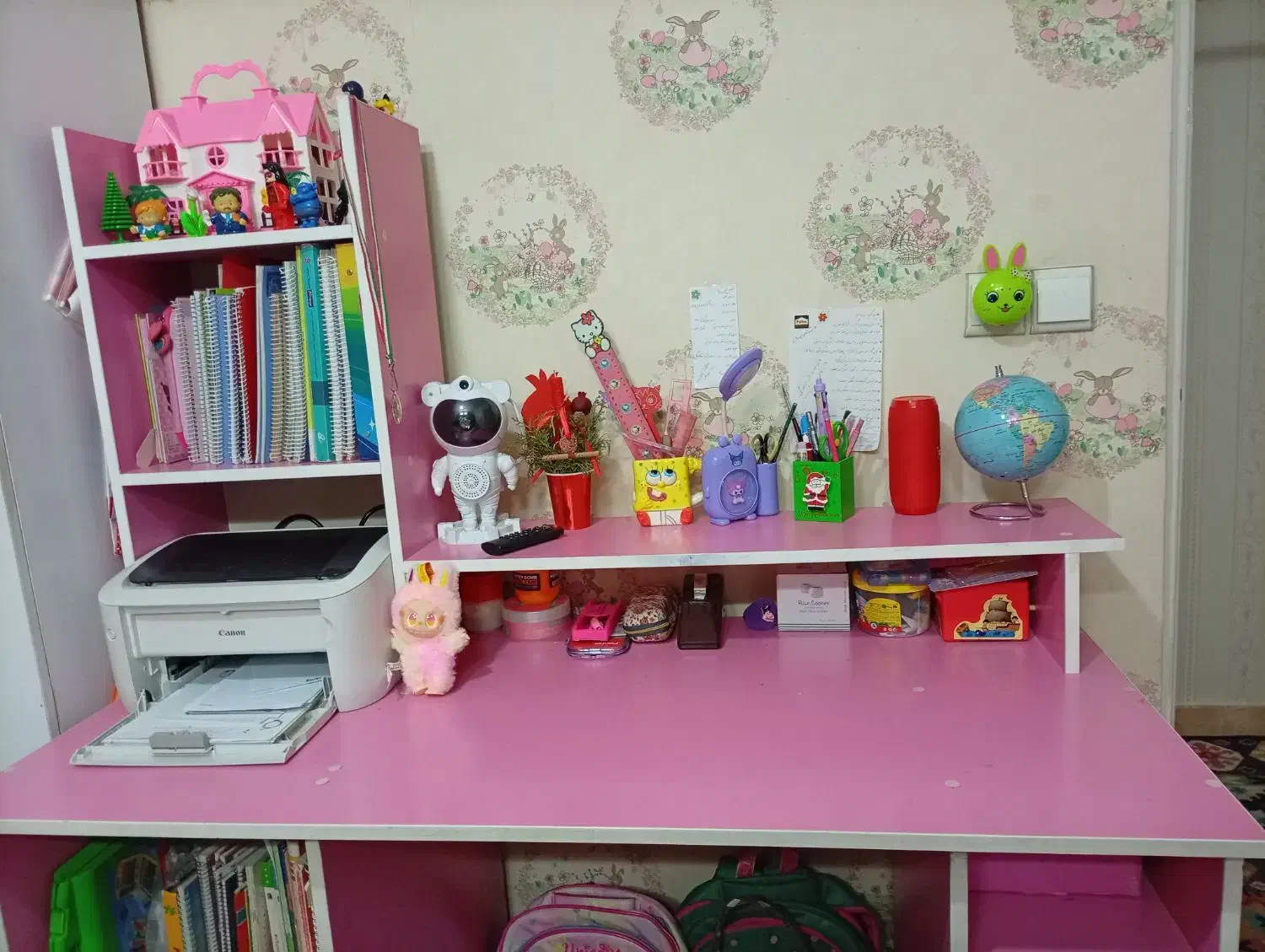 میز تحریر و کتابخانه|میز تحریر و کامپیوتر|محمدیه-قزوین, |دیوار