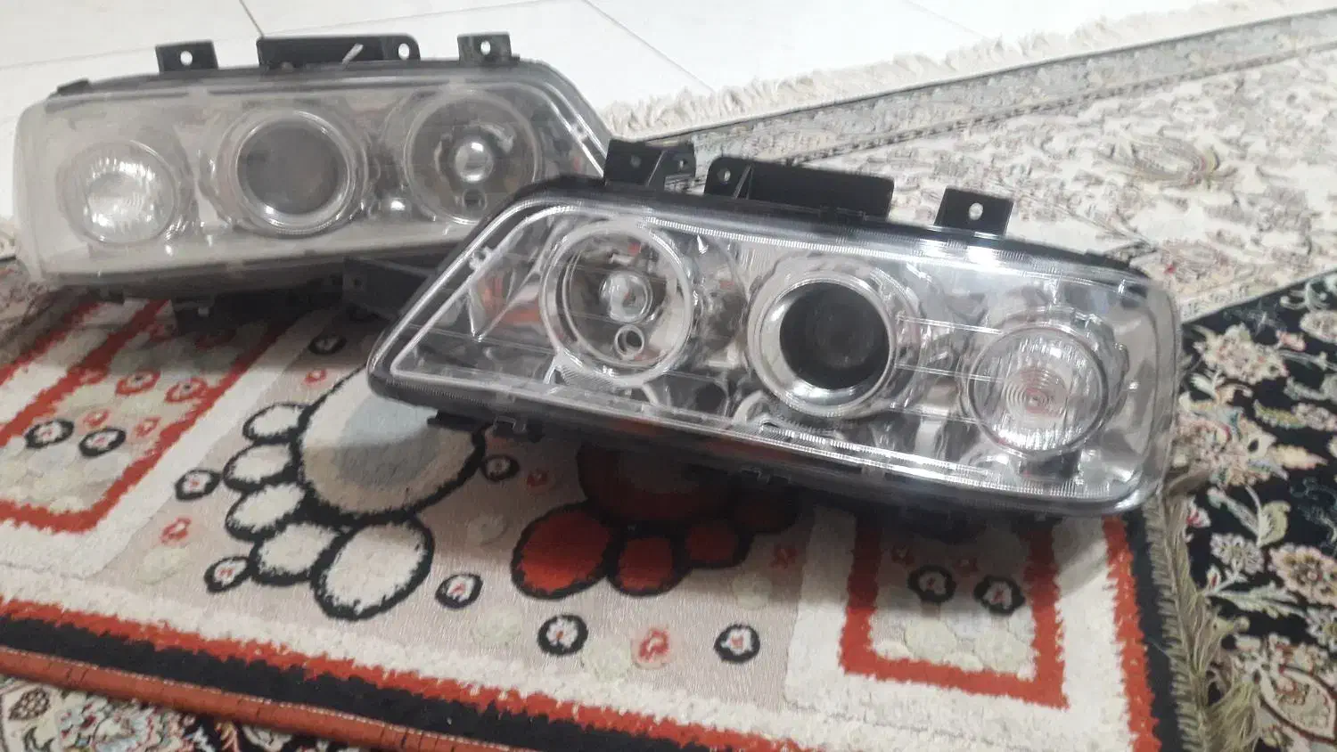 یک جفت چراغ جلو پژو اس الیکس|قطعات یدکی و لوازم جانبی|شوش, |دیوار