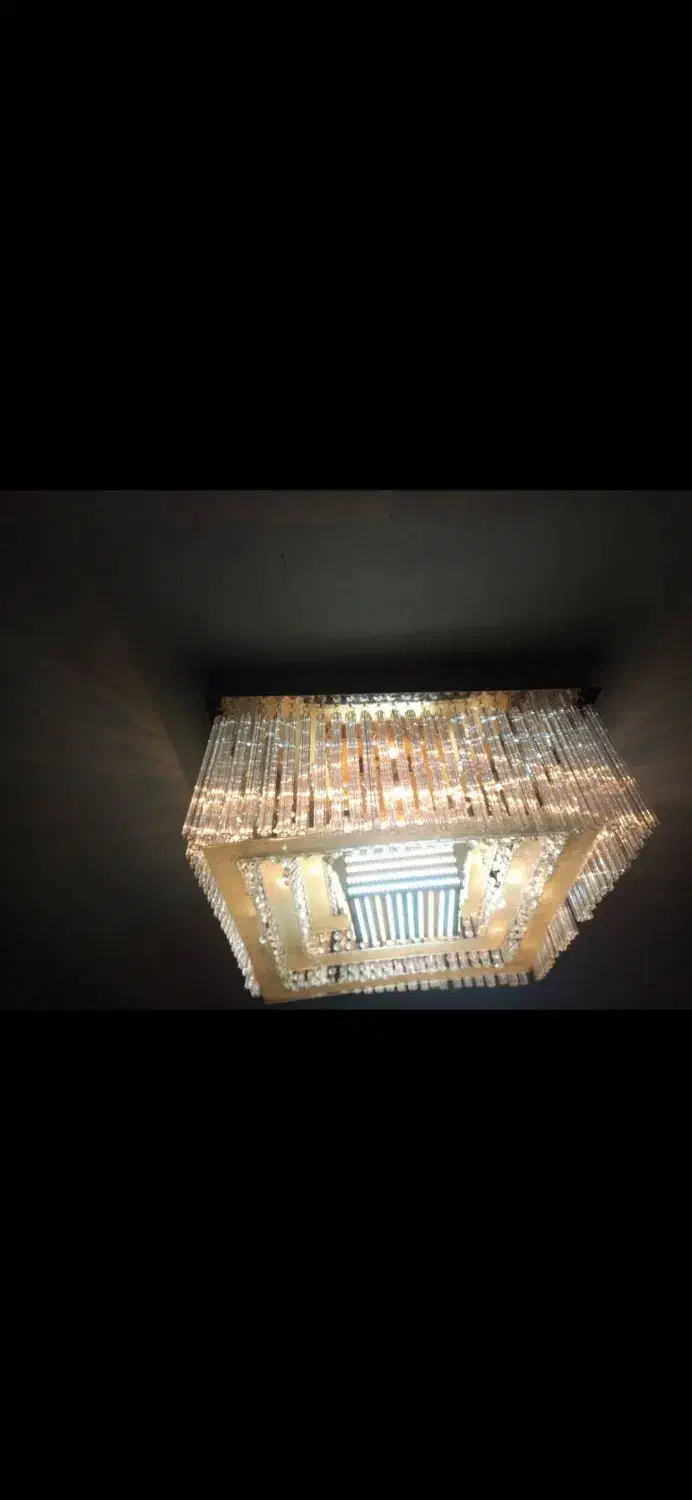 لوستر ابعاد ۵۰در۵۰|لوستر و چراغ آویز|چهارباغ, |دیوار