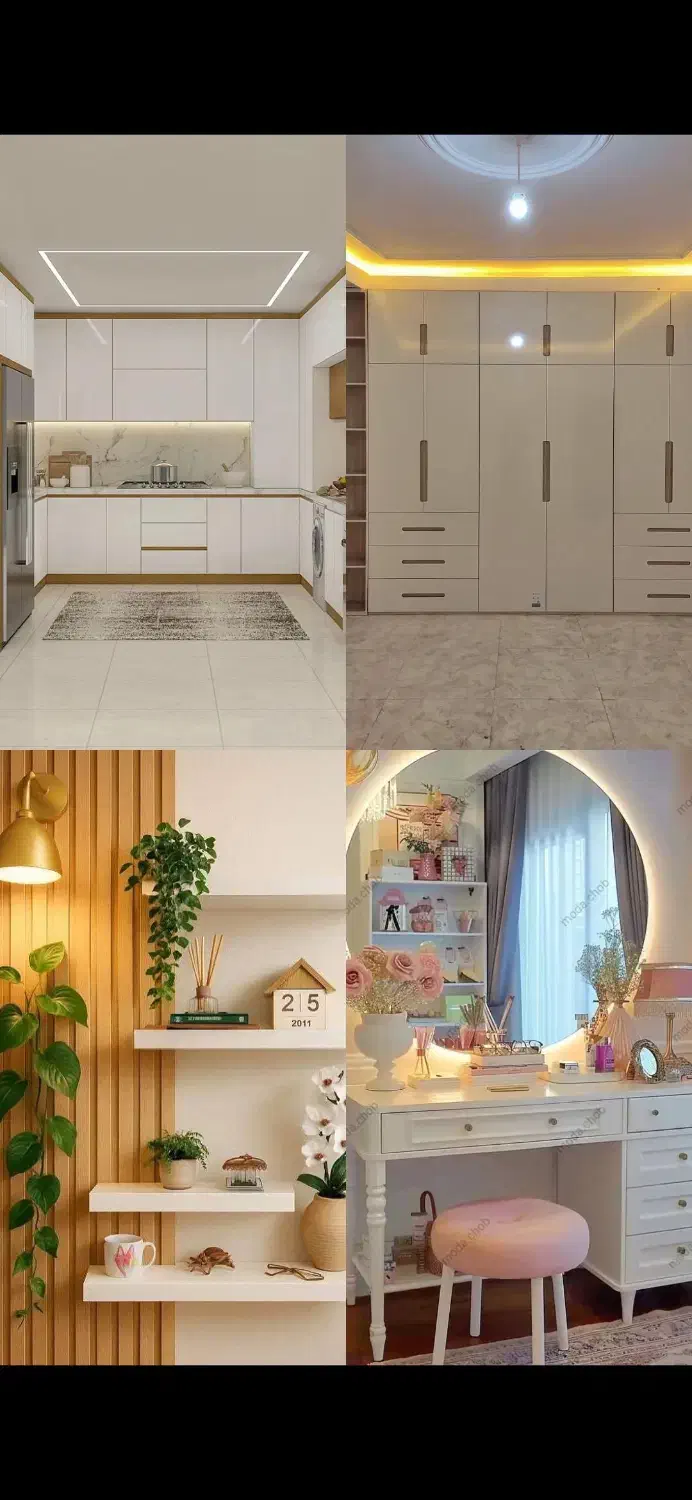 دکوراسیون داخلی|جاکفشی، کمد، دراور|تاکستان, |دیوار