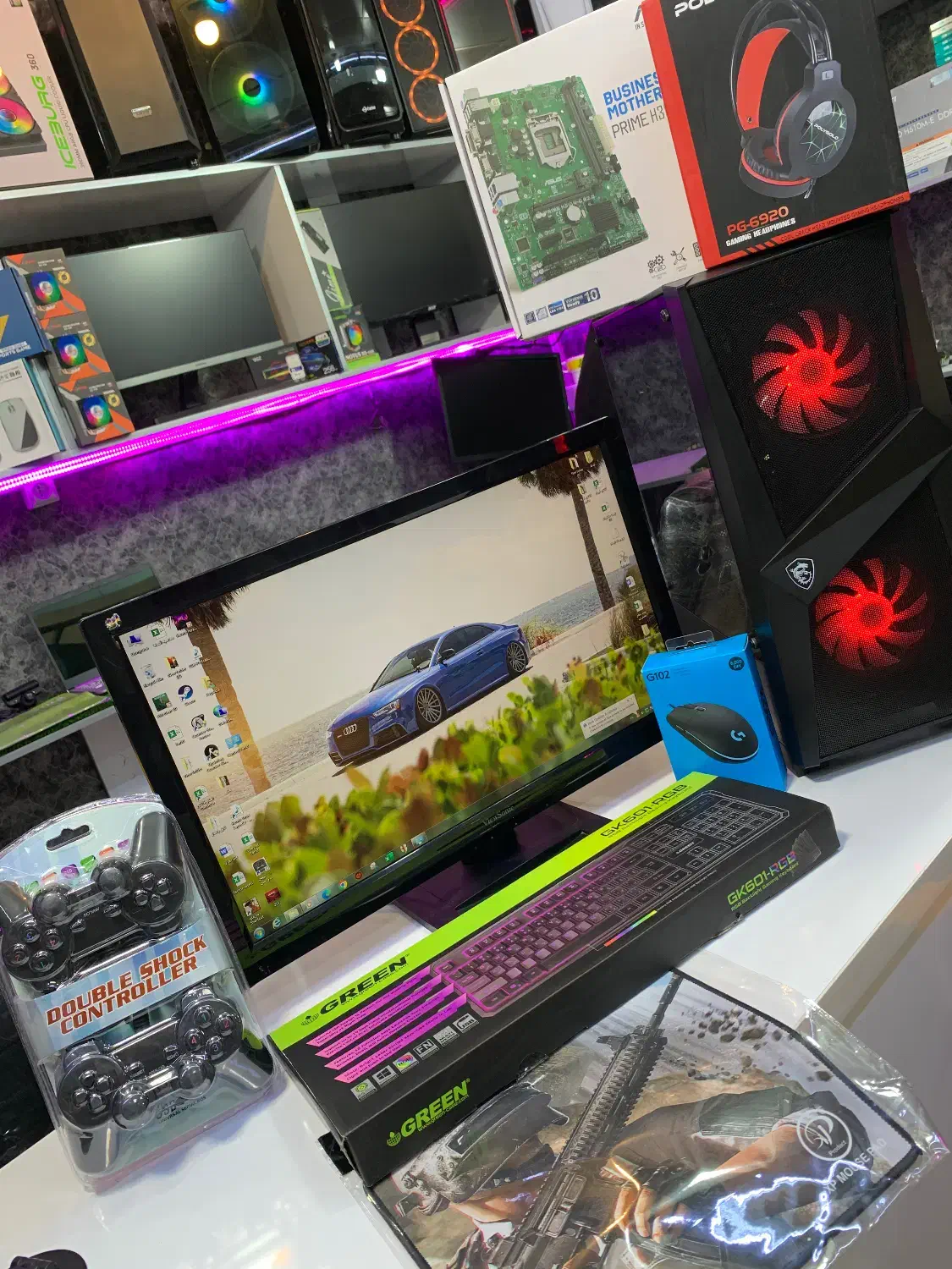 پک گیمینگ MSI قدرتمند فول بازی|رایانه رومیزی|اهواز, گلستان|دیوار