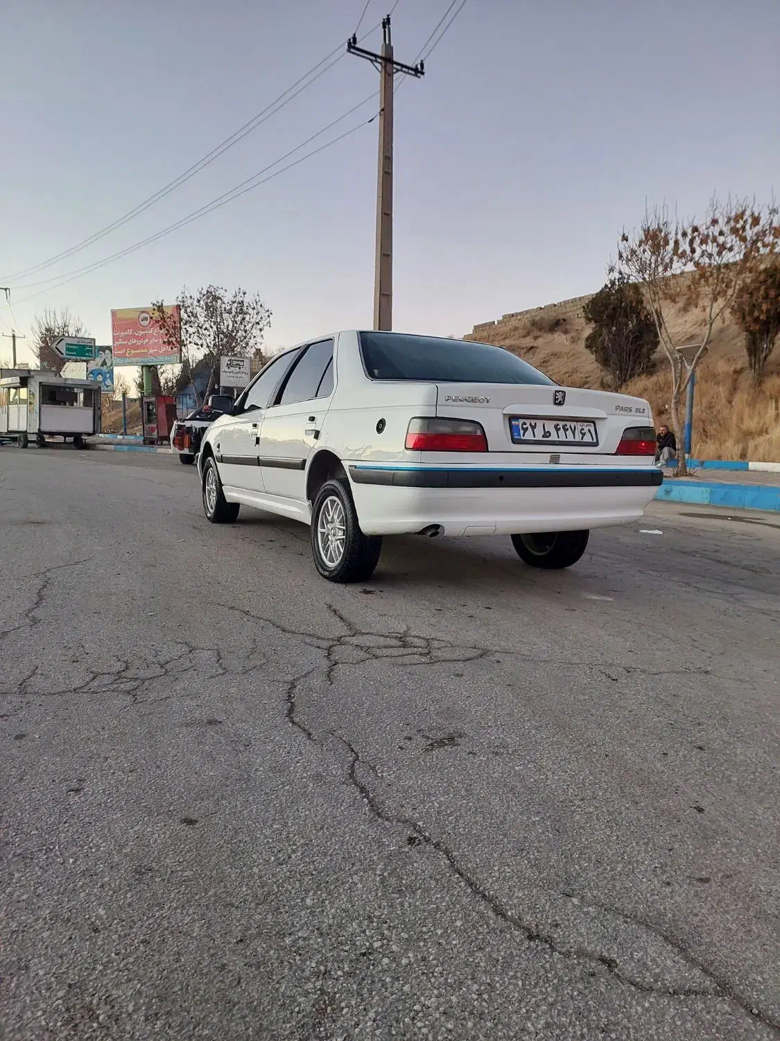 پارس 88بدون رنگ ،لاکاغذی|خودرو سواری و وانت|دیواندره, |دیوار