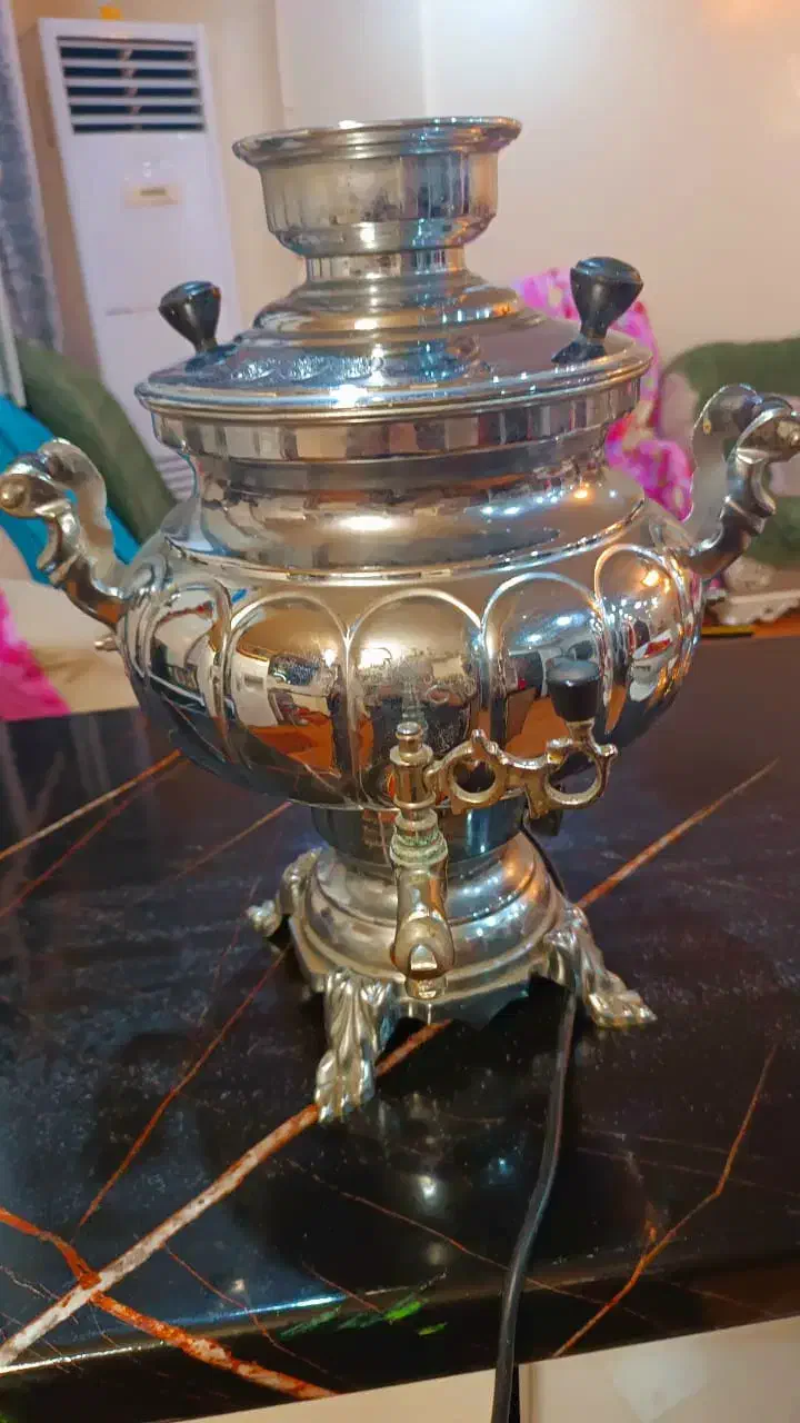 سماور برقی۱۰۰۰وات  ۵لیتر اسمش وین مدل ۲۰۰۰|سماور، چای‌ساز، قهوه‌ساز|اهواز, طالقانی|دیوار