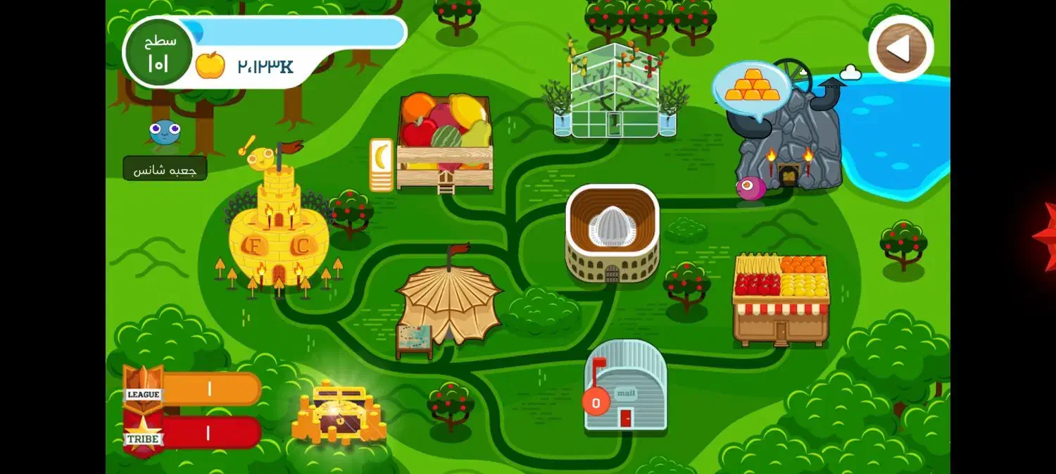 اکانت فروت کرفت|کنسول، بازی ویدئویی و آنلاین|اصفهان, توپخانه ارتش|دیوار