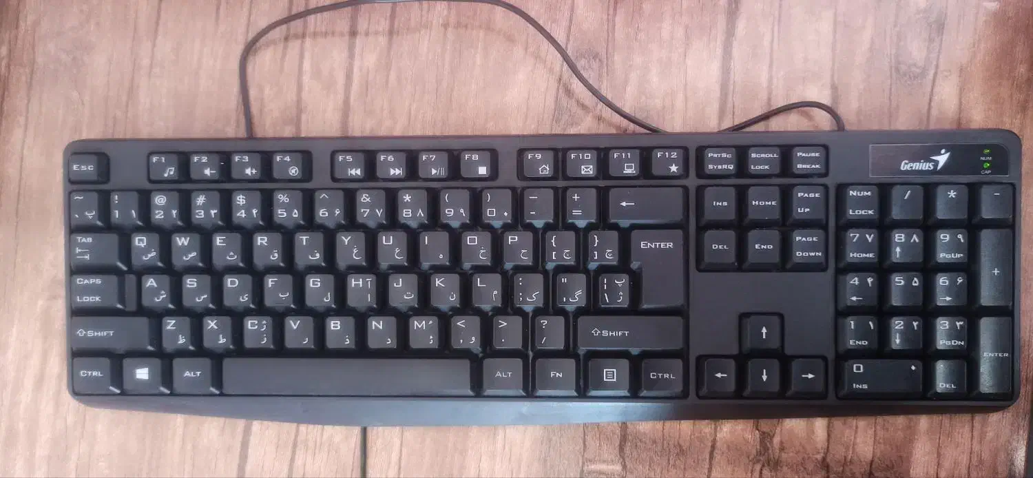 کیبورد سالم و تمیز|قطعات و لوازم جانبی رایانه|تربتحیدریه, شهرک ولیعصر|دیوار