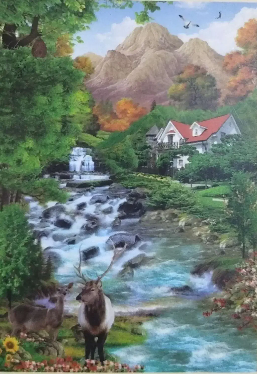 فروش منظره و آیه وان یکاد|تابلو، نقاشی، عکس|آباده, |دیوار