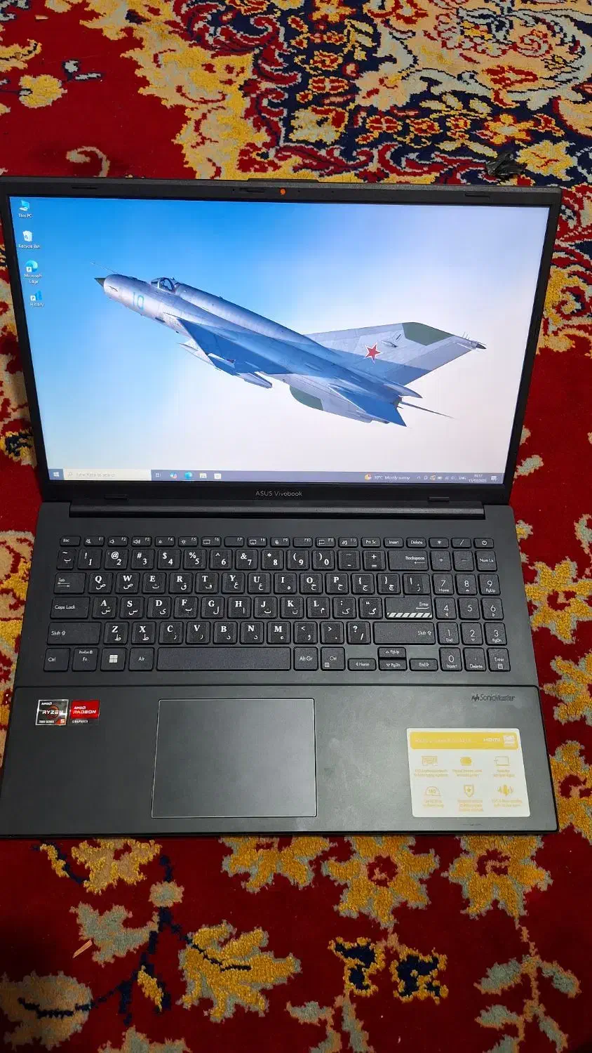 لپتاپ ایسوس Vivobook Ryzen 5 تمیز و سالم|رایانه همراه|رامهرمز, |دیوار