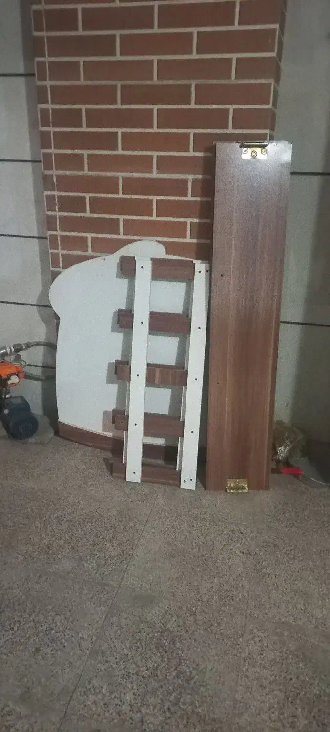 دو عدد کمد کودک همراه یک تخت گهواره ای|تخت و سرویس خواب|محمدیه-قزوین, |دیوار