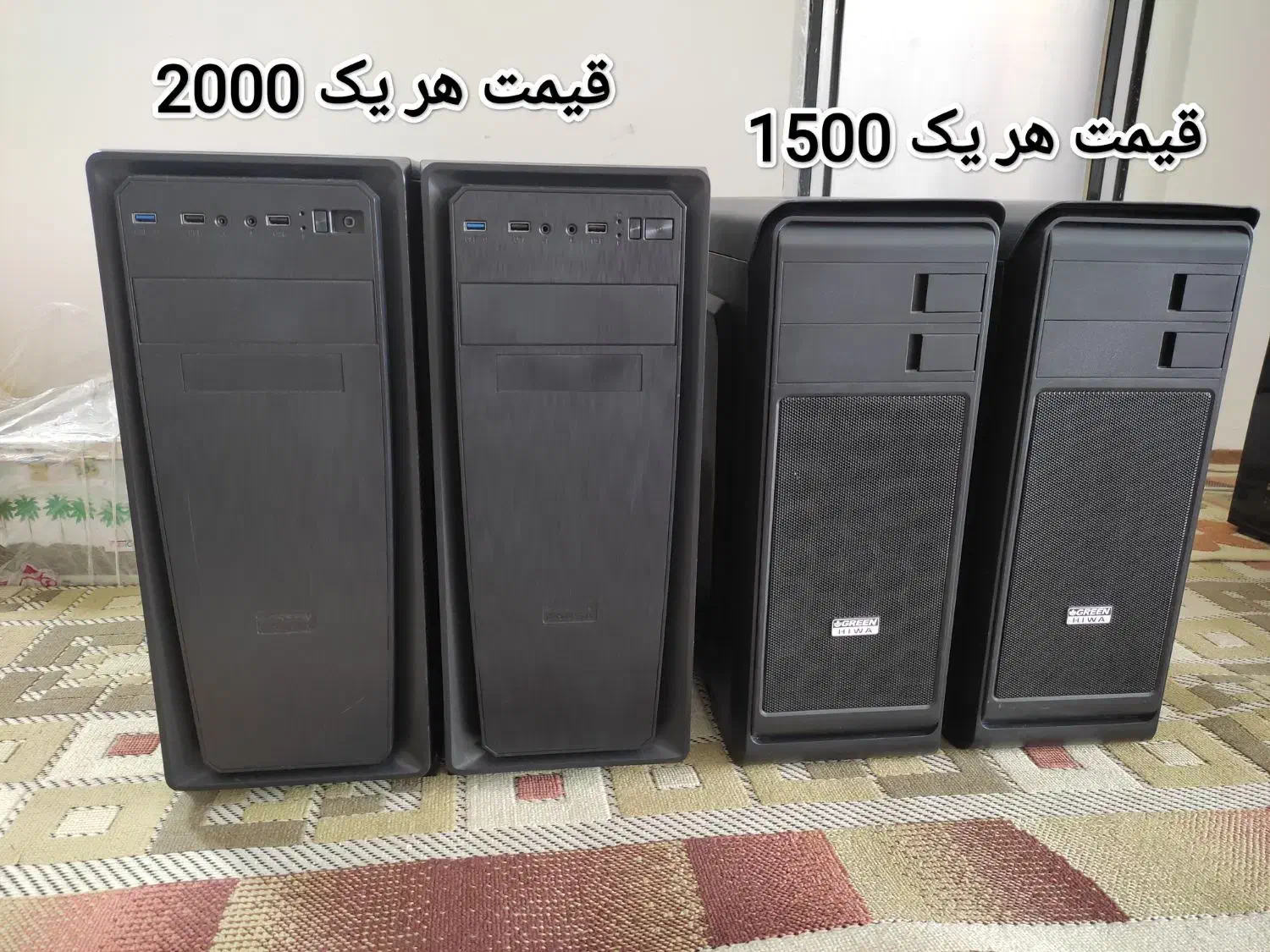 فروش تعدادی قاب کیس گیمینگ و معمولی درحد نو|قطعات و لوازم جانبی رایانه|زنجان, |دیوار