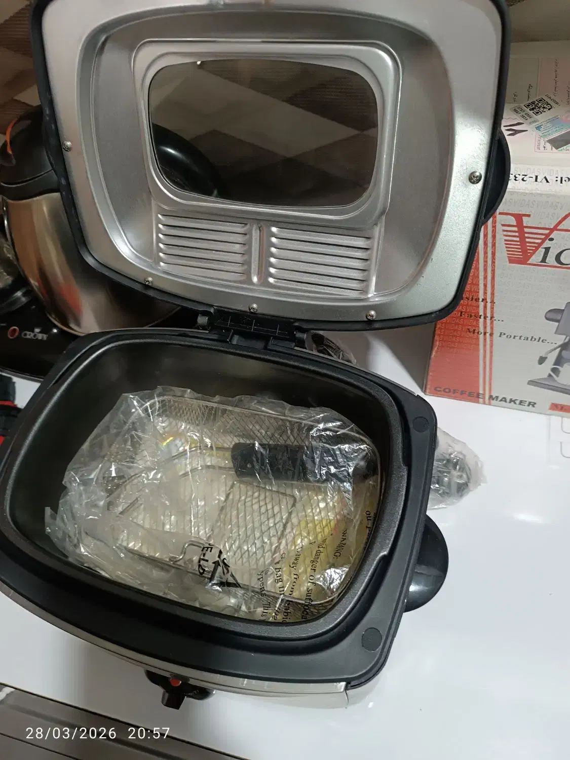 سرخکن نو آک قهوه ساز نو یخچال مینی|سایر لوازم برقی|مشهد, ابوذر|دیوار