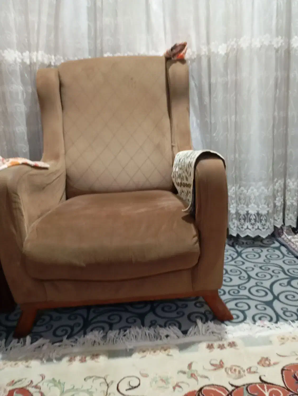 مبلمان هفت نفره فروش فوری|مبلمان خانگی و میز عسلی|اهواز, شریعتی جنوبی|دیوار