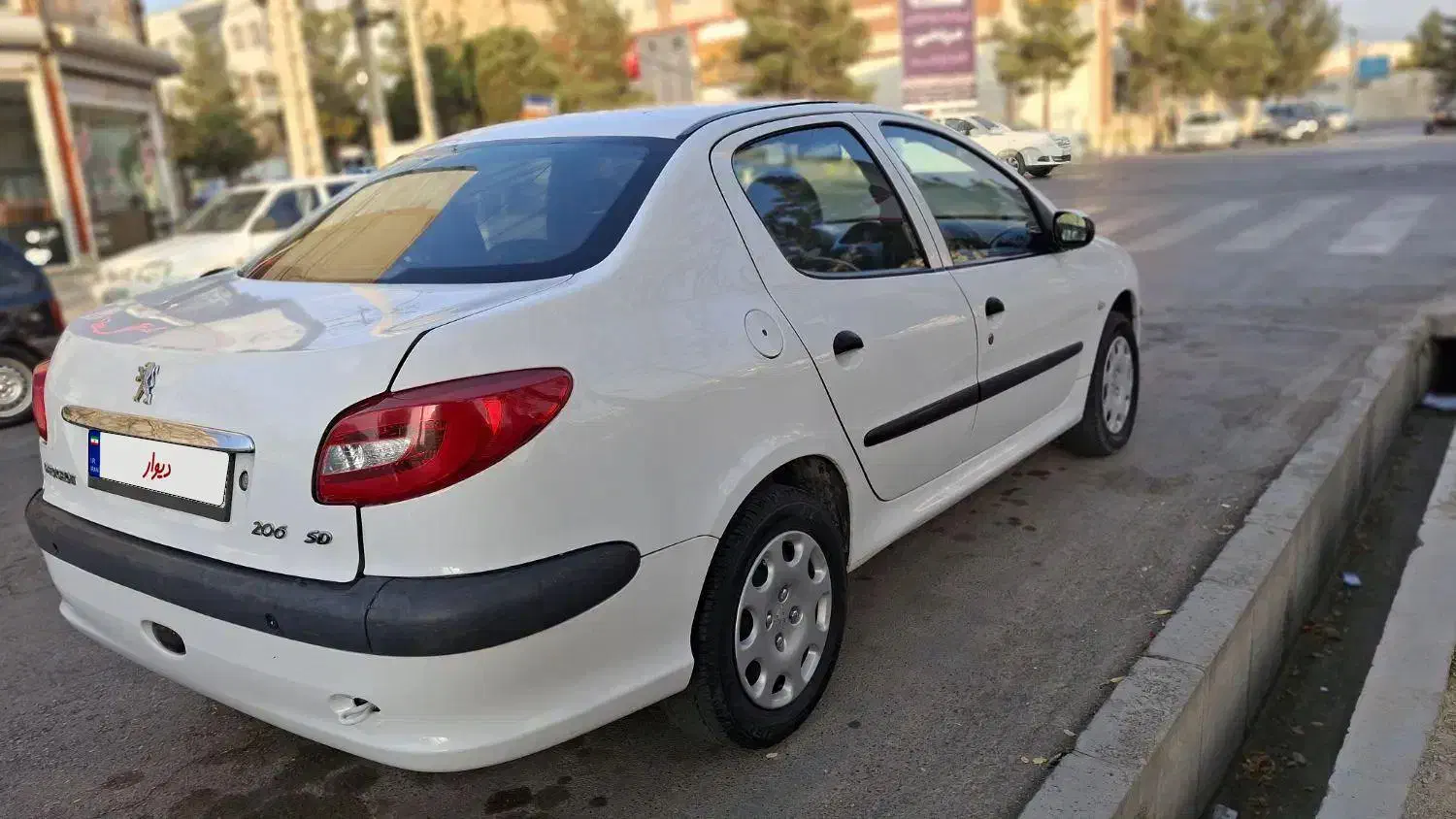 پژو 206 sd مدل 1395 استثنایی|خودرو سواری و وانت|گلبهار, شهر جدید گلبهار|دیوار