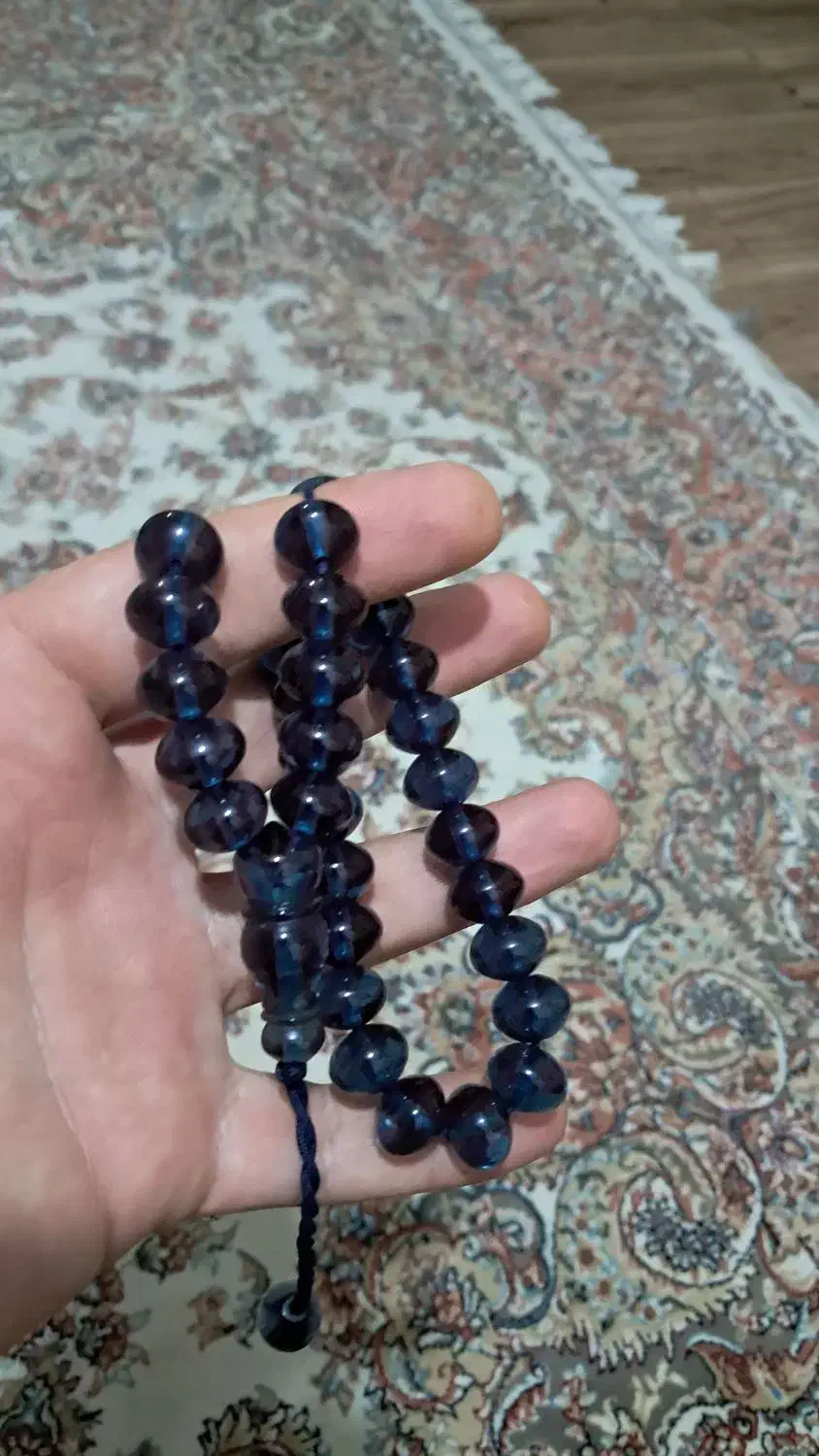 تسبیح سندلوس اصل شمش آلمان تراش استاد نظیر|جواهرات|بندرعباس, |دیوار