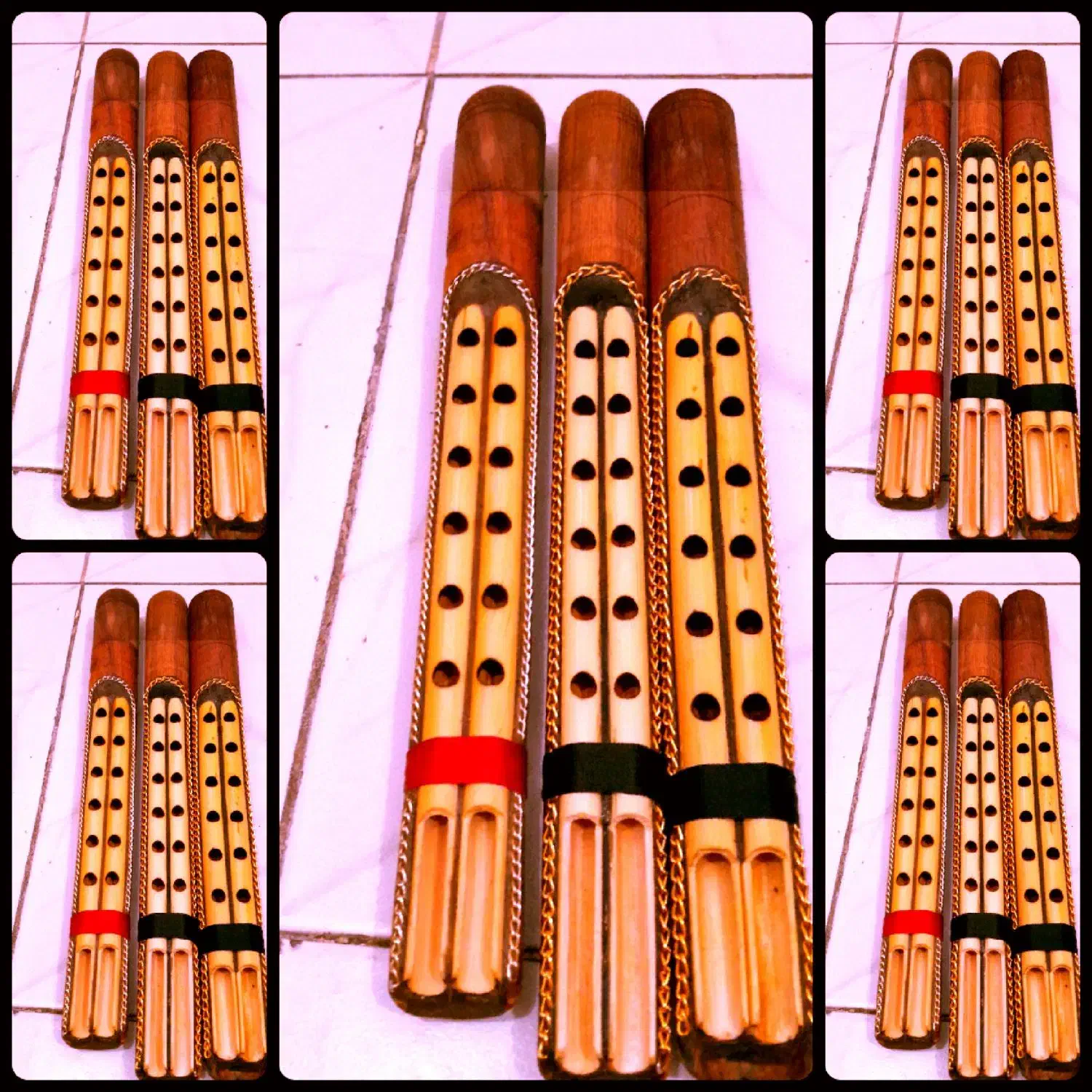 نی انبان|سازهای بادی|اصفهان, دانشگاه اصفهان|دیوار