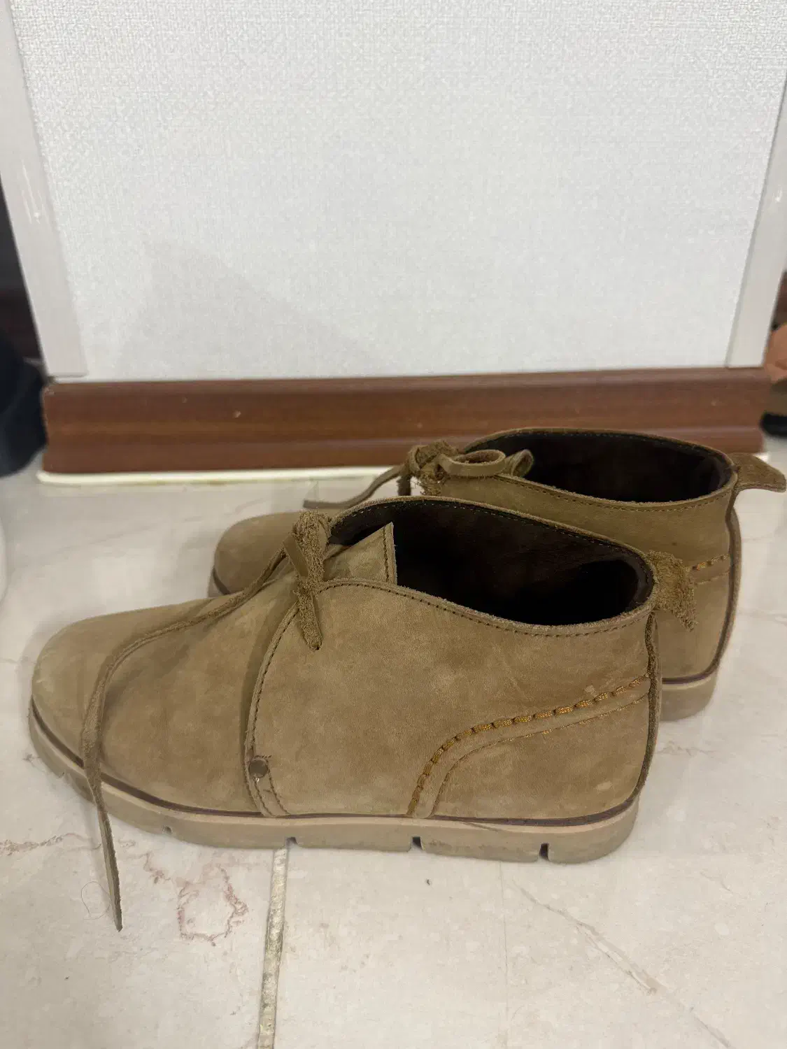 نیم بوت قهوه ای روشن|کیف، کفش، کمربند|گرگان, |دیوار