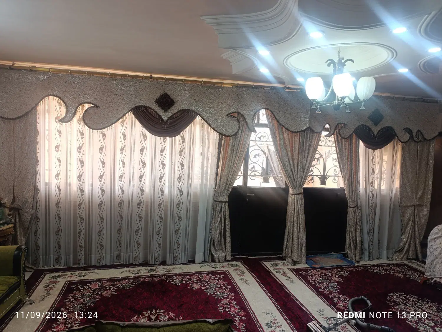 پرده|پرده، رانر، رومیزی|بیرجند, |دیوار