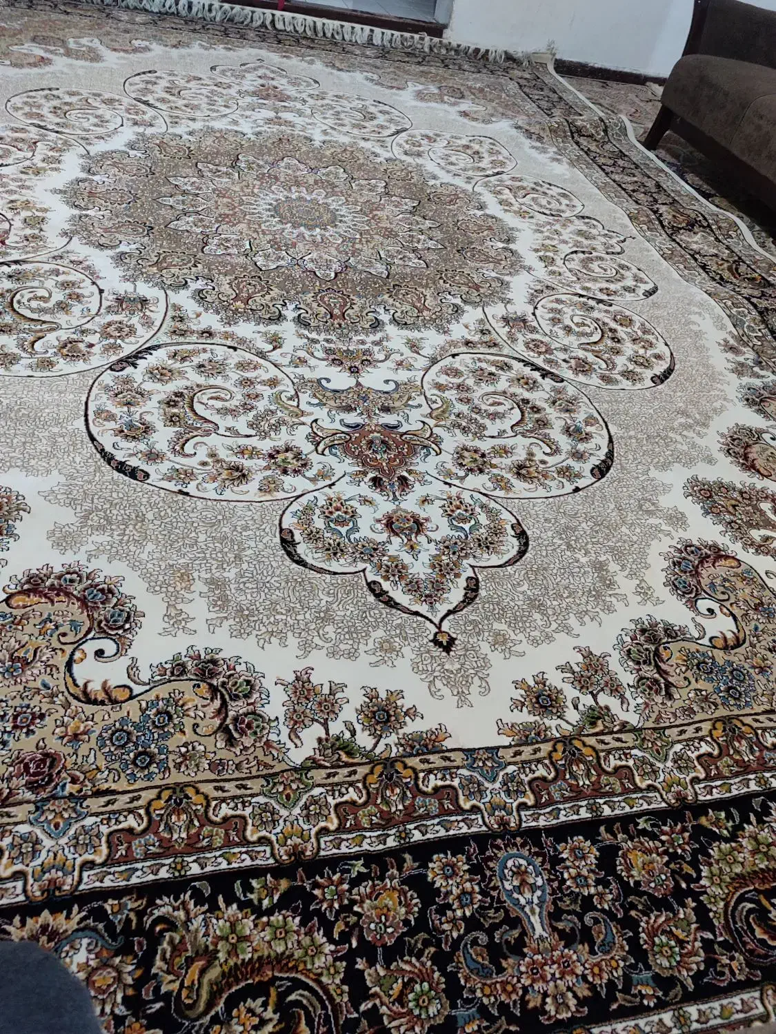 فرش 12متری یک تخته|فرش|اصفهان, بهارستان|دیوار