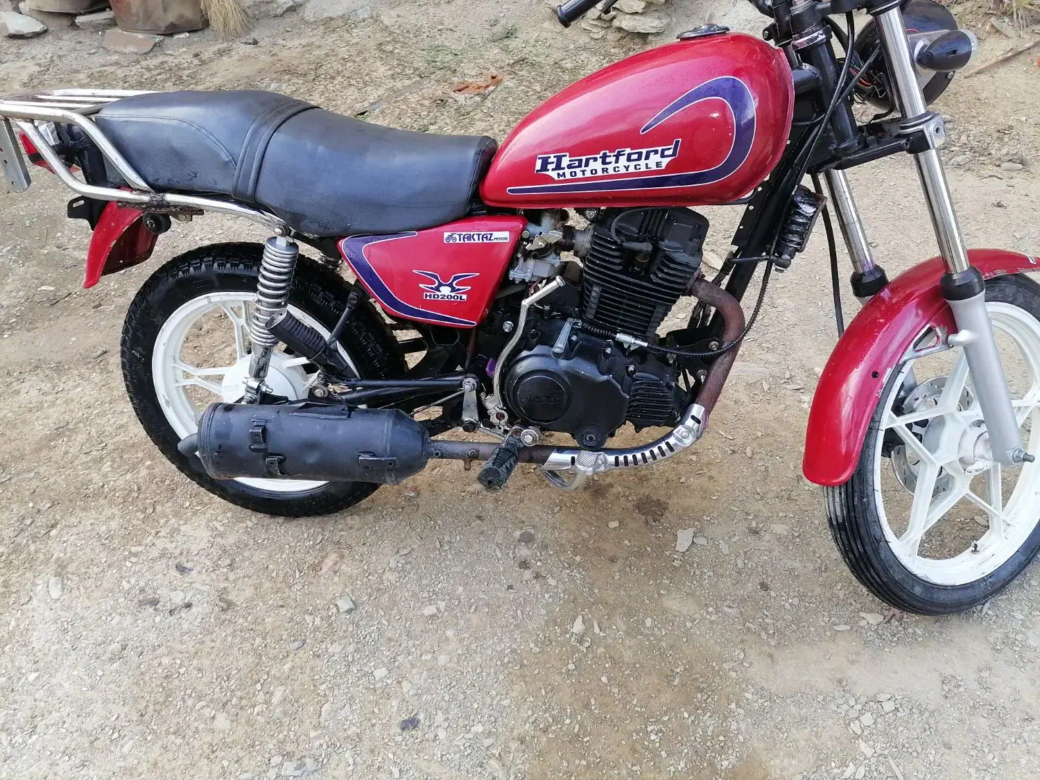 متوراچ دی ۲۰۰سی سی|موتورسیکلت|سنندج, |دیوار