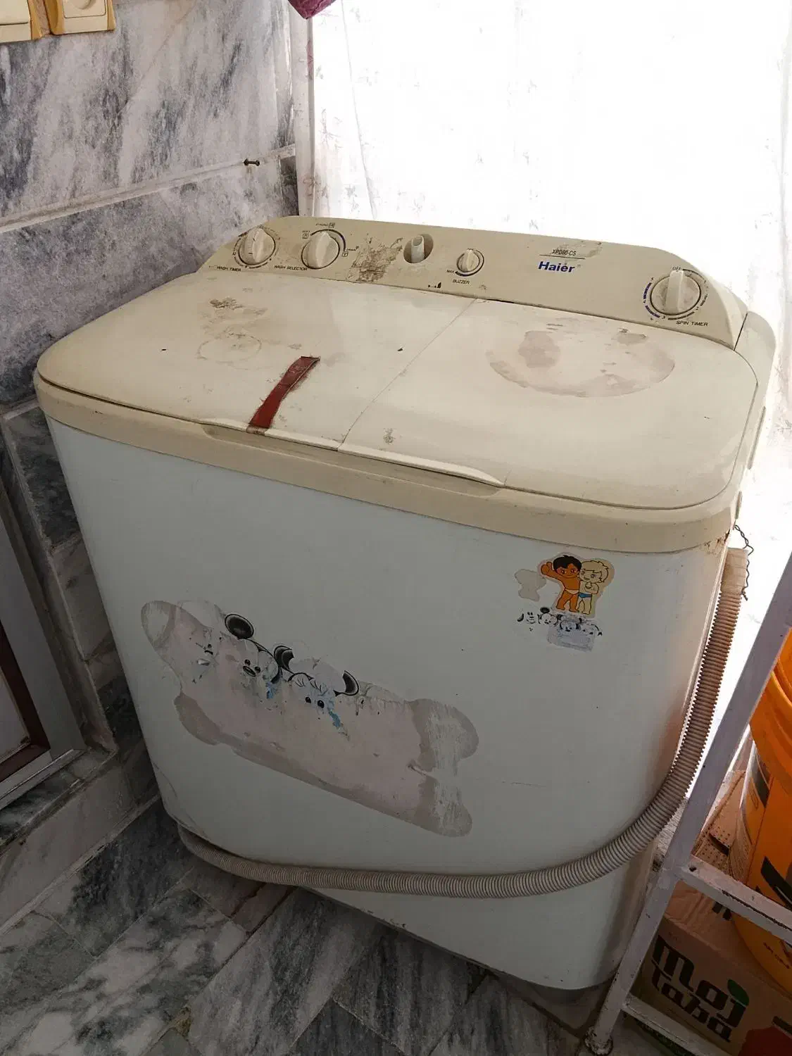 ماشین لباس شویی|ماشین لباسشویی و خشک‌کن لباس|طرقبه, |دیوار