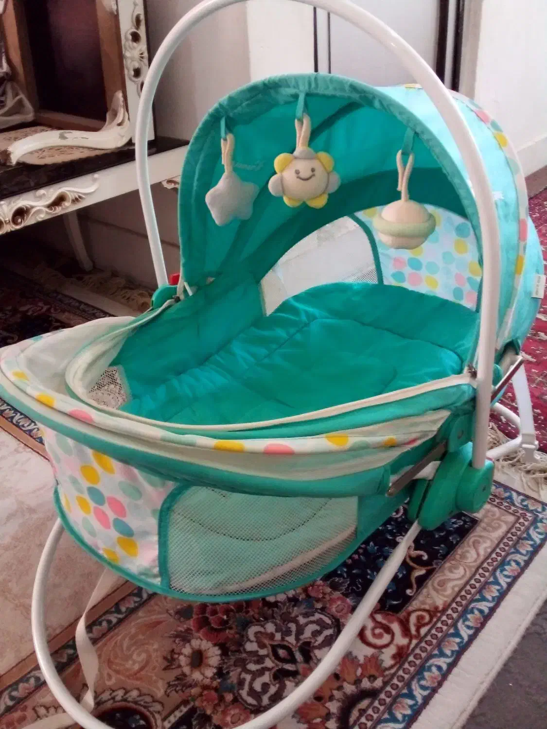 گهواره پشه بند تاشو|اسباب و اثاث بچه|زاهدان, |دیوار