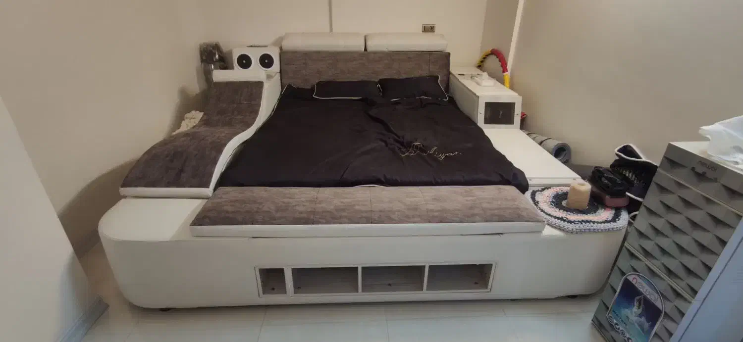 تخت خواب ماساژور دار|تخت و سرویس خواب|شاهینشهر, فردوسی|دیوار