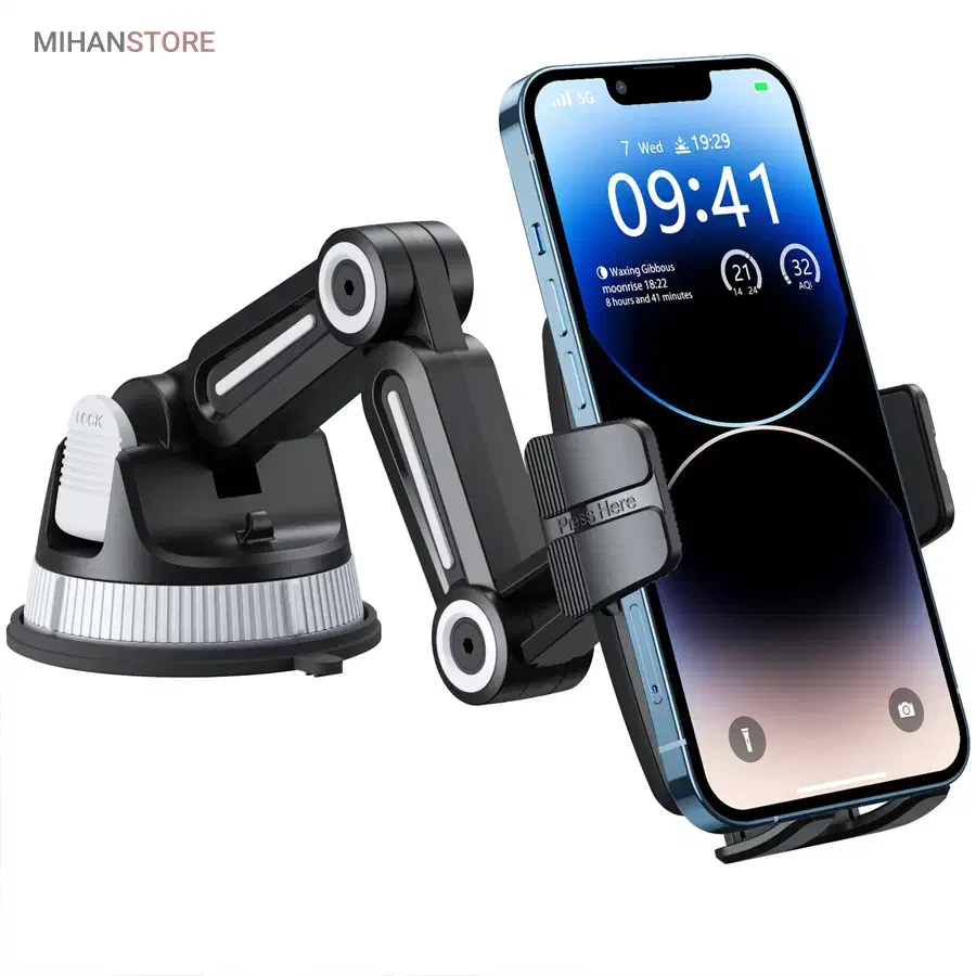 هولدر موبایل جرثقیلی 360 درجه|لوازم جانبی موبایل و تبلت|خوی, |دیوار