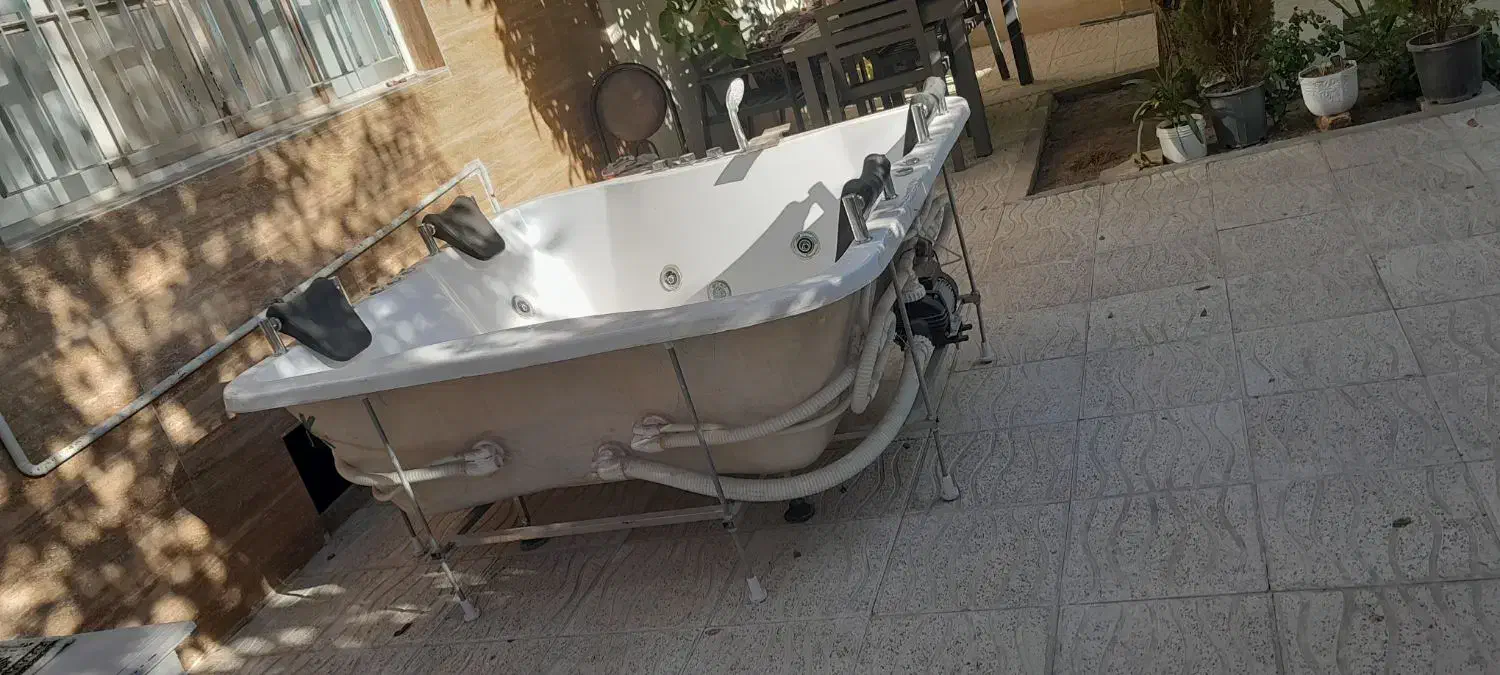 جکوزی مربعی چهارنفره بفروش میرسد|لوازم حمام|خرمدره, |دیوار