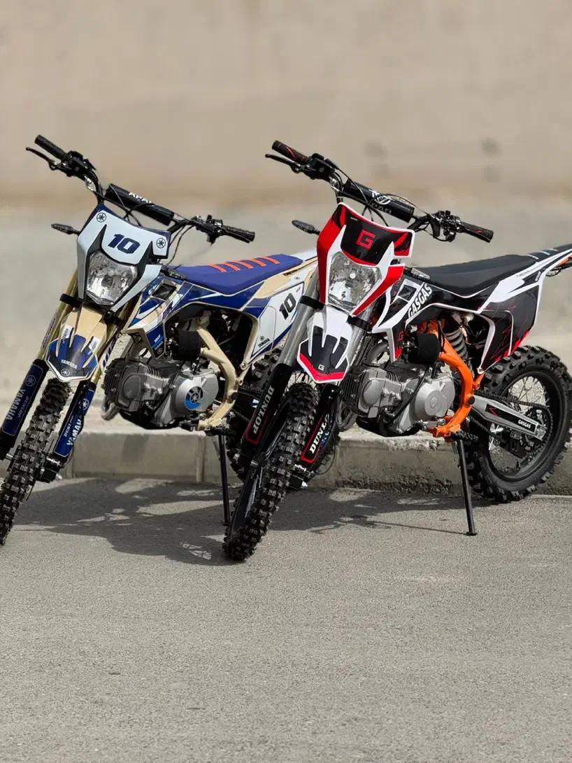 کراسNew تریل فول امکانات موتورمینی گیربکس قدرتی|موتورسیکلت|گرگان, |دیوار