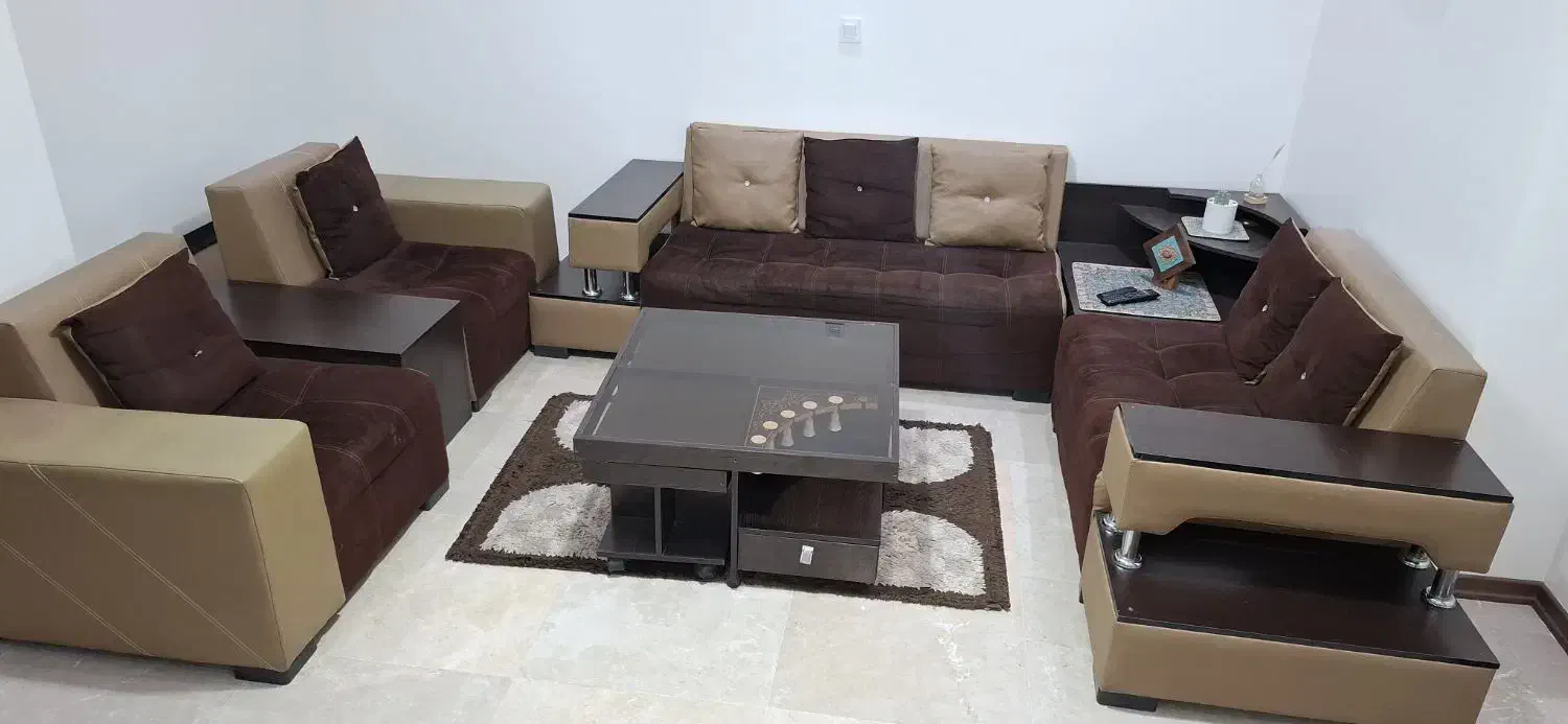 مبل کارکرده هفت نفره|مبلمان خانگی و میز عسلی|تهران, ونک|دیوار