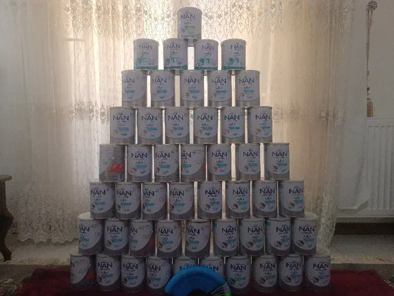 قوطی شیرخشک|ظروف نگهدارنده، پلاستیکی، یک‌بارمصرف|زاهدان, |دیوار