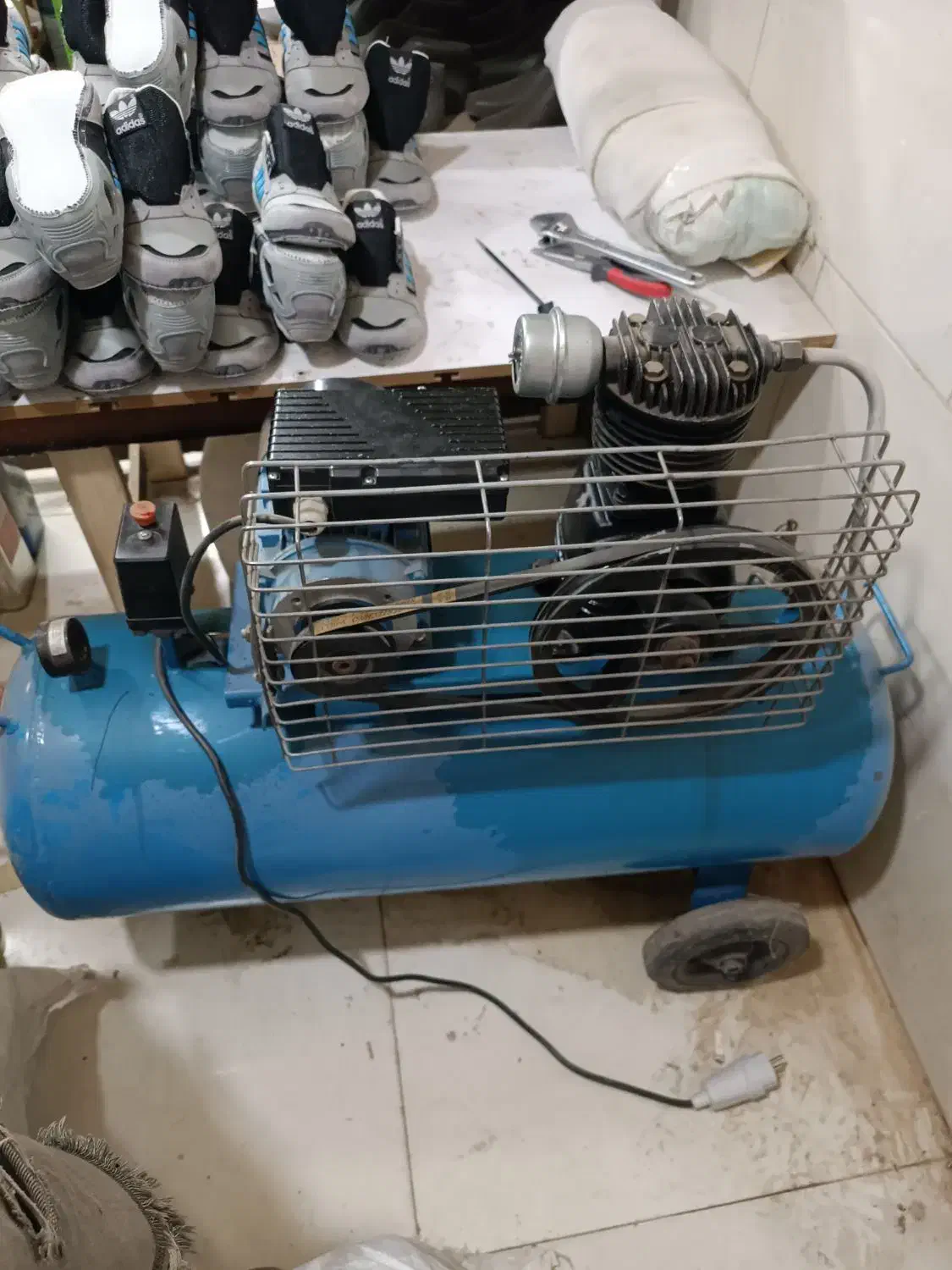 پمپ باد نو نو ۸۰لیتری|ابزارآلات|تهران, شهرک ابوذر|دیوار