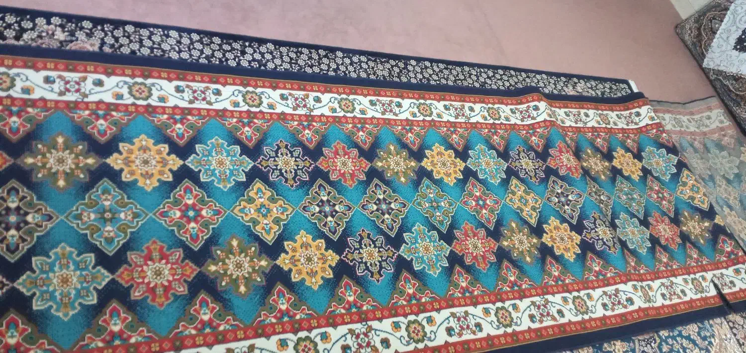 کناره فرش گلیم|گلیم، جاجیم، گبه|اراک, |دیوار