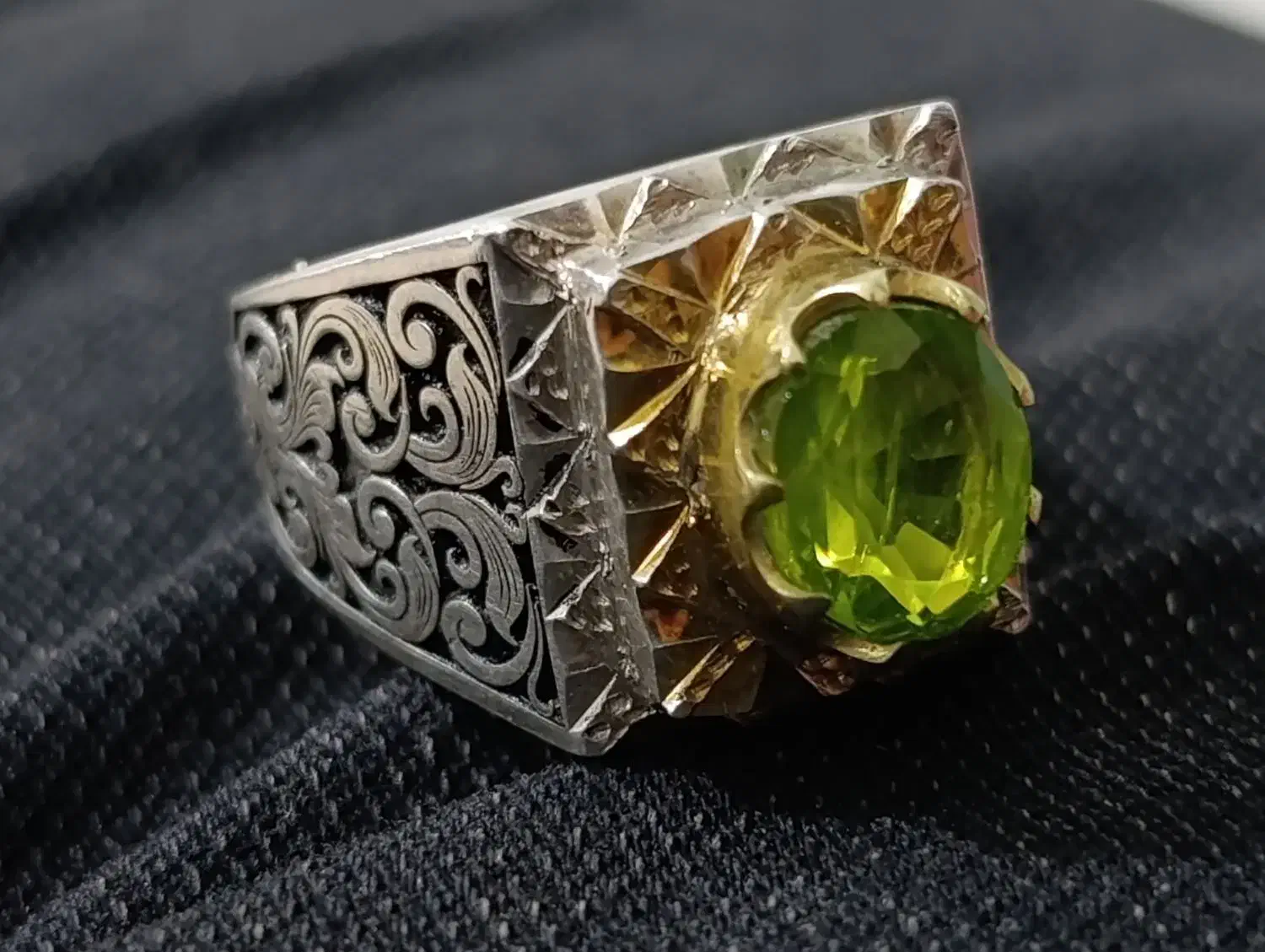 انگشتر زبرجد دست ساز|جواهرات|کرج, حصارک پایین|دیوار