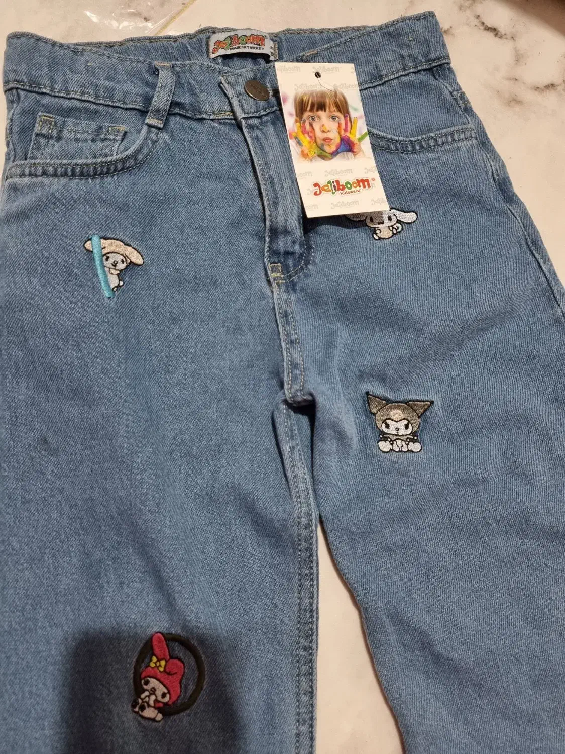 بلوز و شلوار جین ترک کرومی ملودی|کفش و لباس بچه|رشت, استادسرا|دیوار