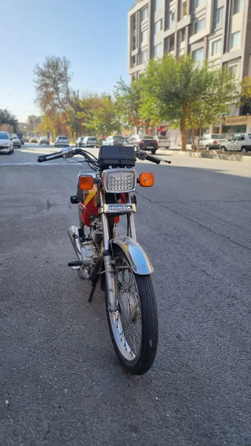 موتورسیکلت هندا ۱۲۵ قرمز|موتورسیکلت|قدس, شهرقدس|دیوار