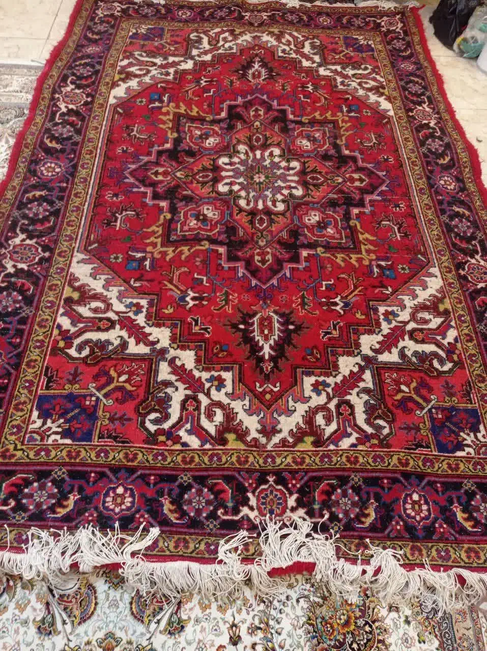 فرش دست بافت هریس نوبافت|فرش|ملارد, |دیوار