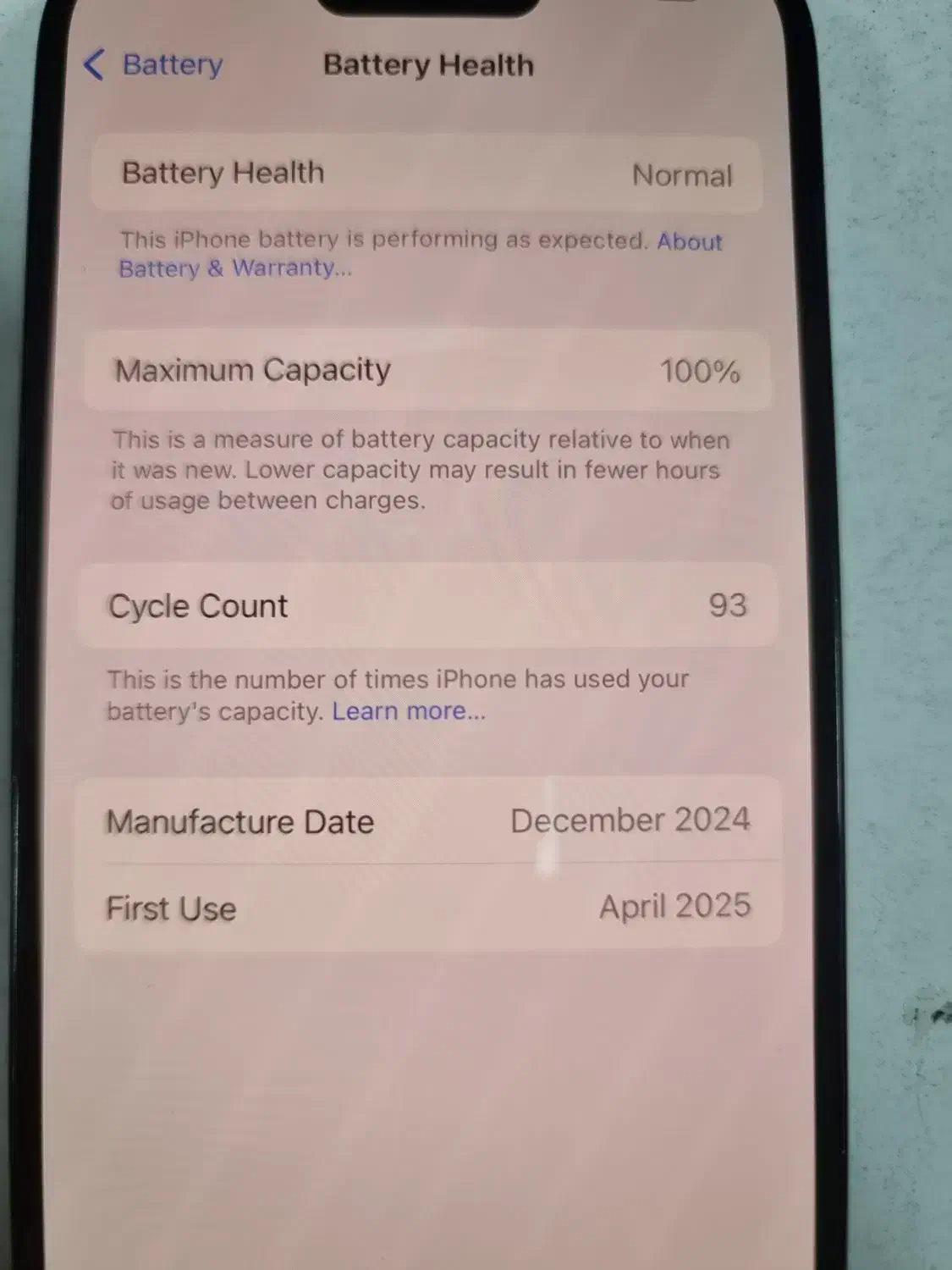 ایفون ۱۶ ۲۵۶ ch|موبایل|شریف‌آباد, |دیوار