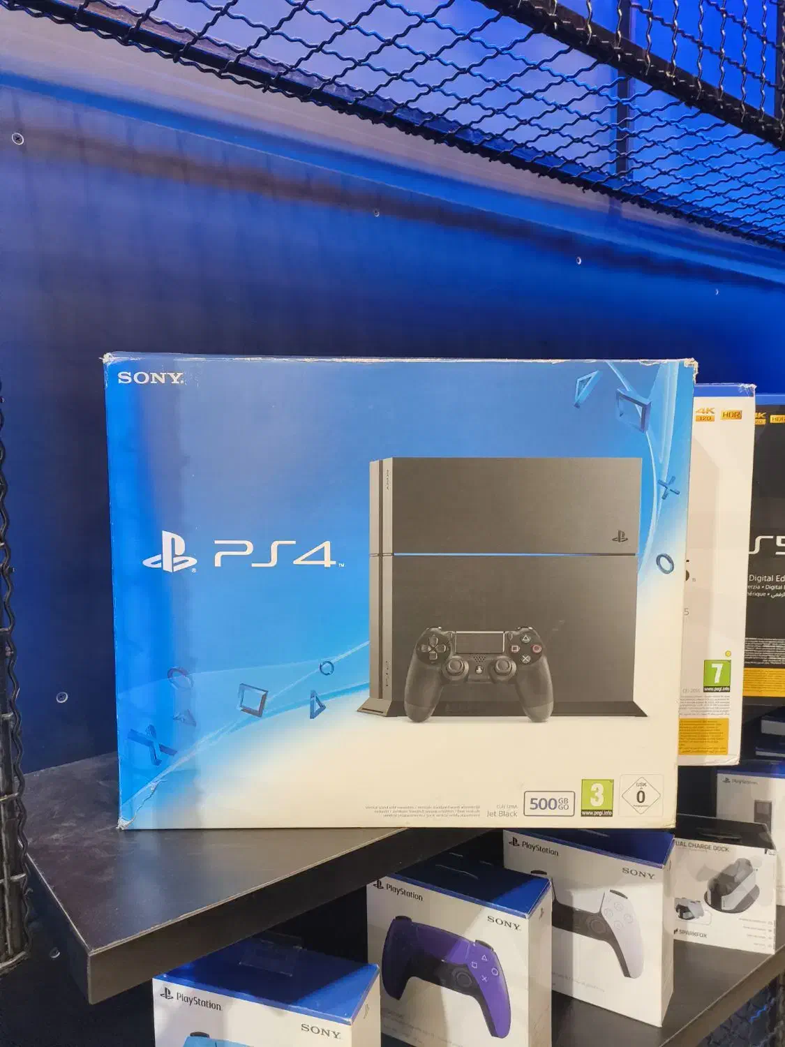 ps4 fat 500 copy 9.0 2 controllera|کنسول، بازی ویدئویی و آنلاین|ساری, |دیوار