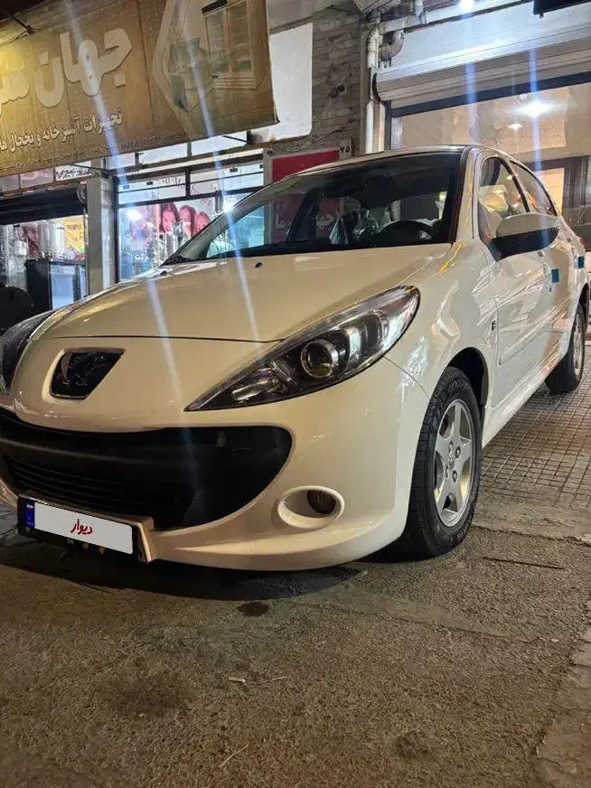 207 پانا خشک رینگ دار|خودرو سواری و وانت|ایلام, |دیوار