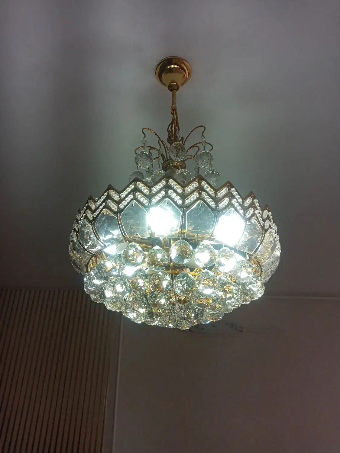 لوستر کریستالی|لوستر و چراغ آویز|الوند, |دیوار