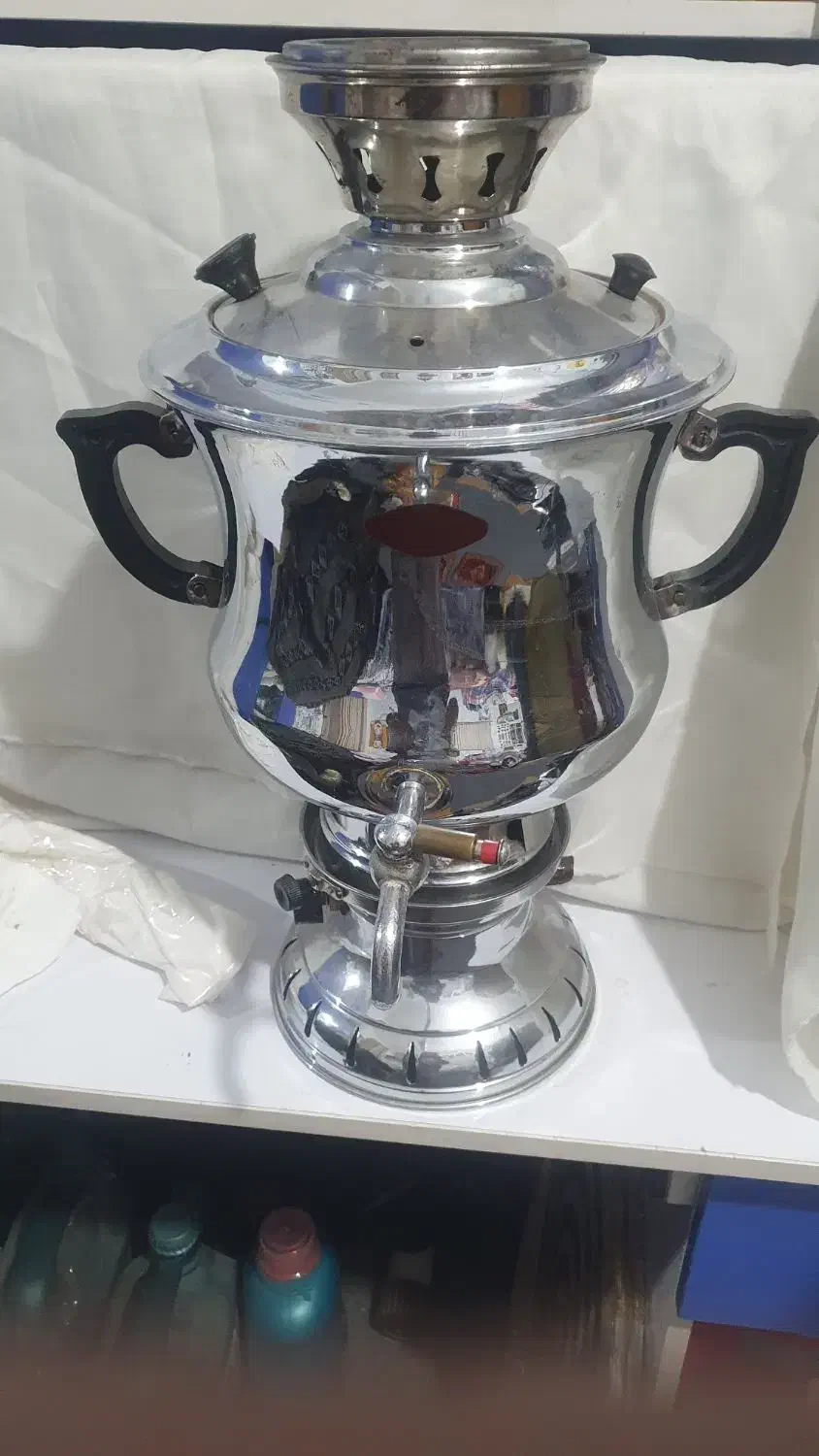 سماور گازی ۷ لیتری|سماور، چایساز، قهوهساز|زاهدان, |دیوار