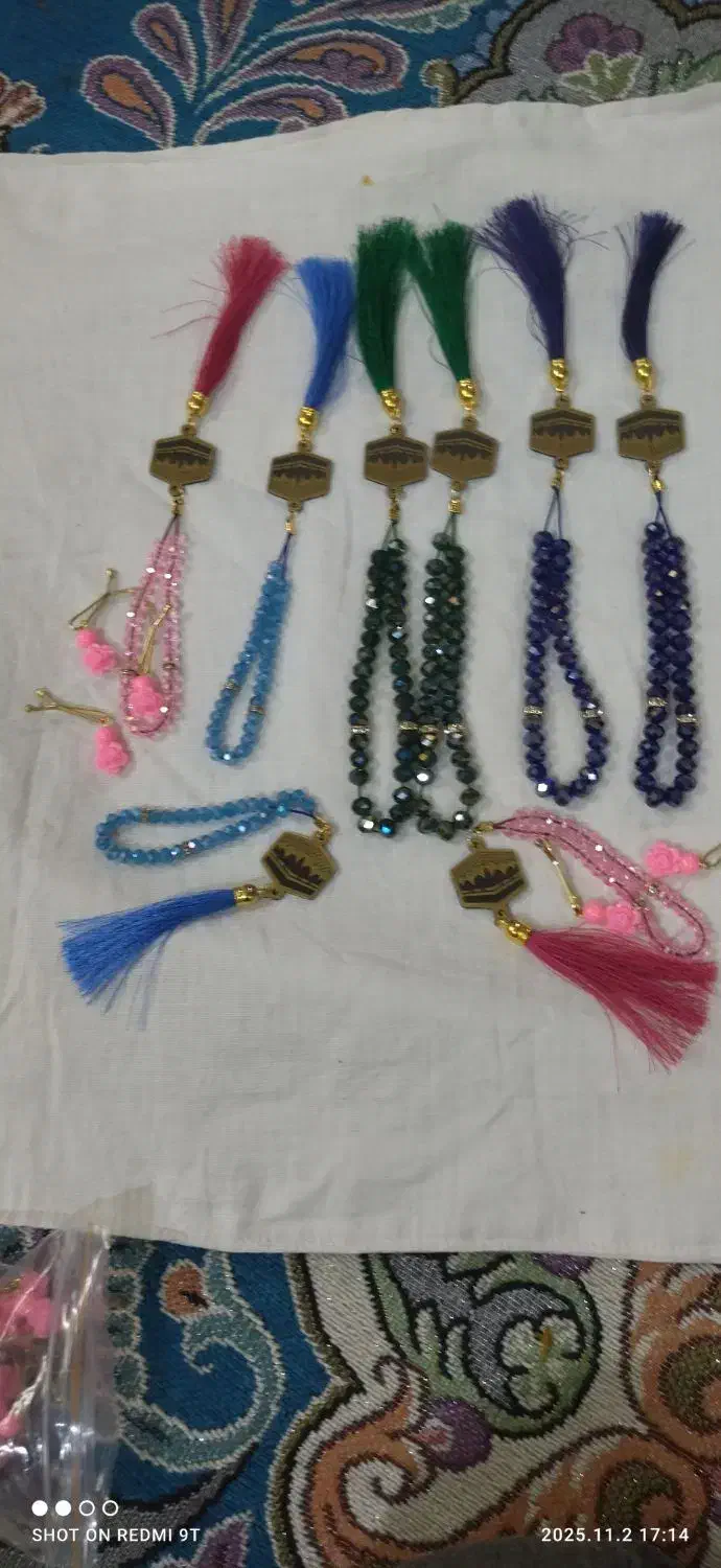 گیفت تسبیح هدیه وسوغات حجاج جشن عبادت،ایامفاطمیه|زیورآلات و اکسسوری|قم, شاه سید علی|دیوار