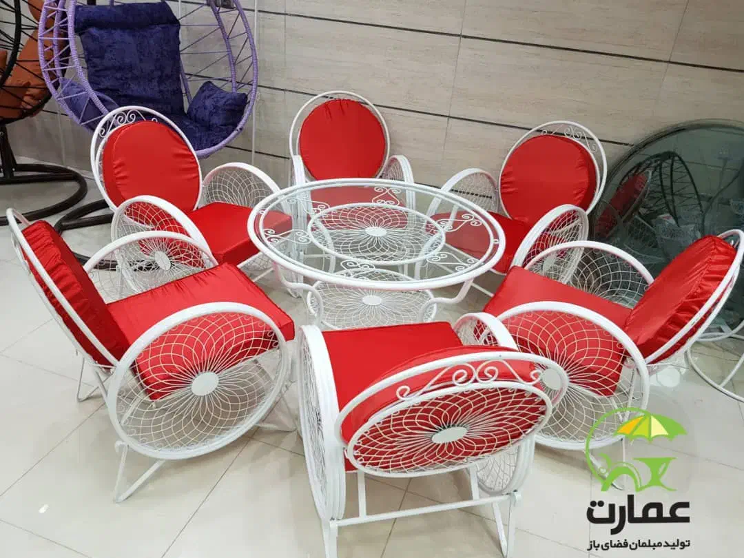 مبلمان باغی فرفورژه|مبلمان خانگی و میز عسلی|یزد, |دیوار