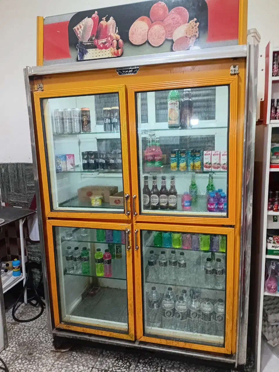 فروش یخچال مغازه کاملا سالم|فروشگاه و مغازه|رامسر, |دیوار