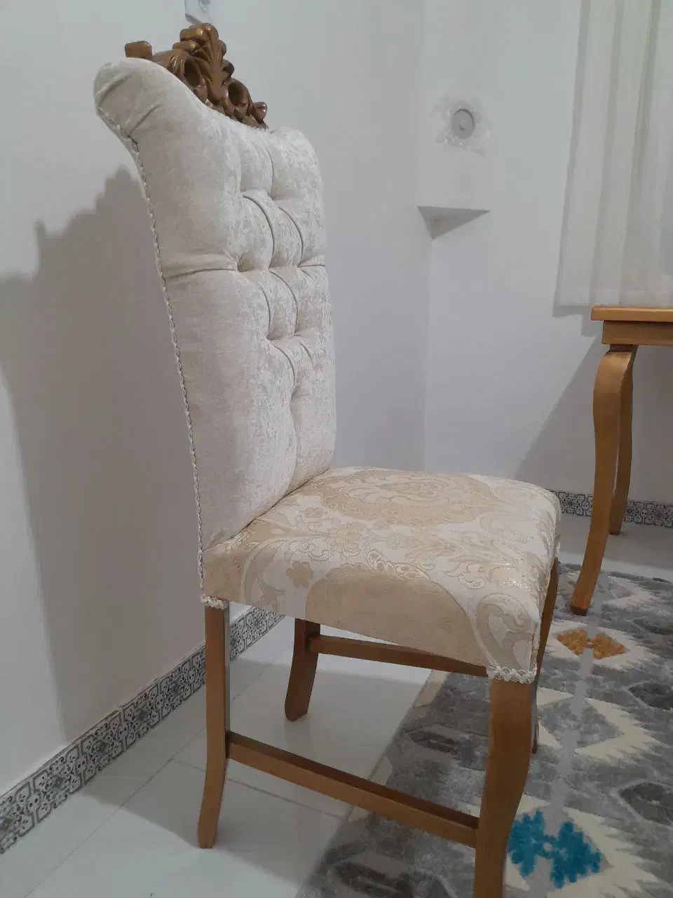 میز نهاری خوری۴نفره|میز و صندلی غذاخوری|ملکآباد, |دیوار