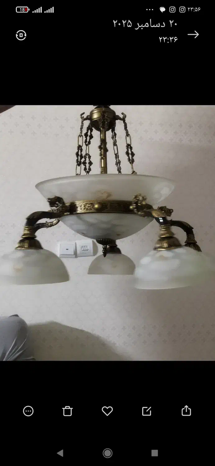 لوستر|لوستر و چراغ آویز|پاکدشت, شهرک امام رضا|دیوار